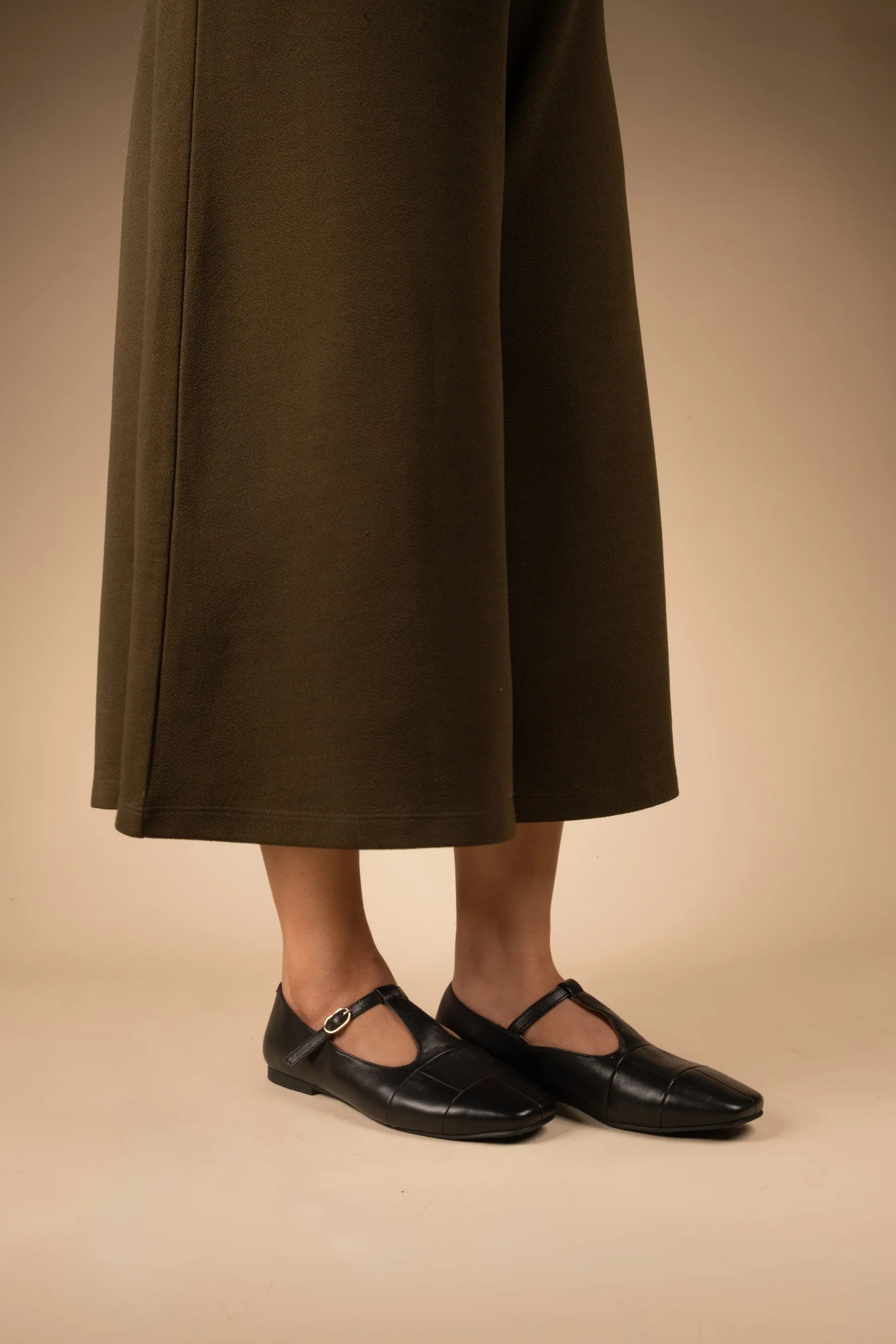 ZENITH Premium Leather Mary Jane Ballerinas