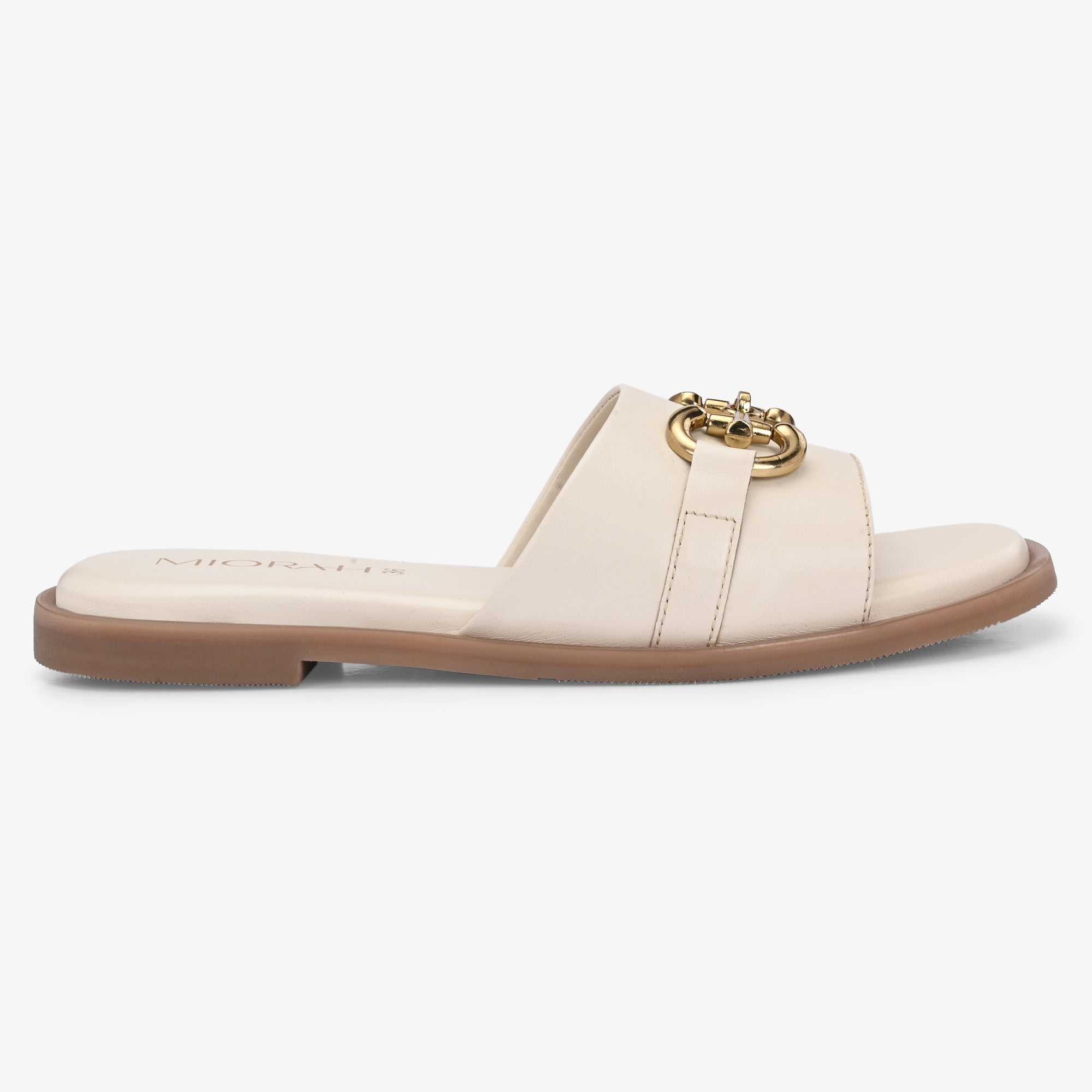 FLUTTER Premium Leather Neon Summer Sliders