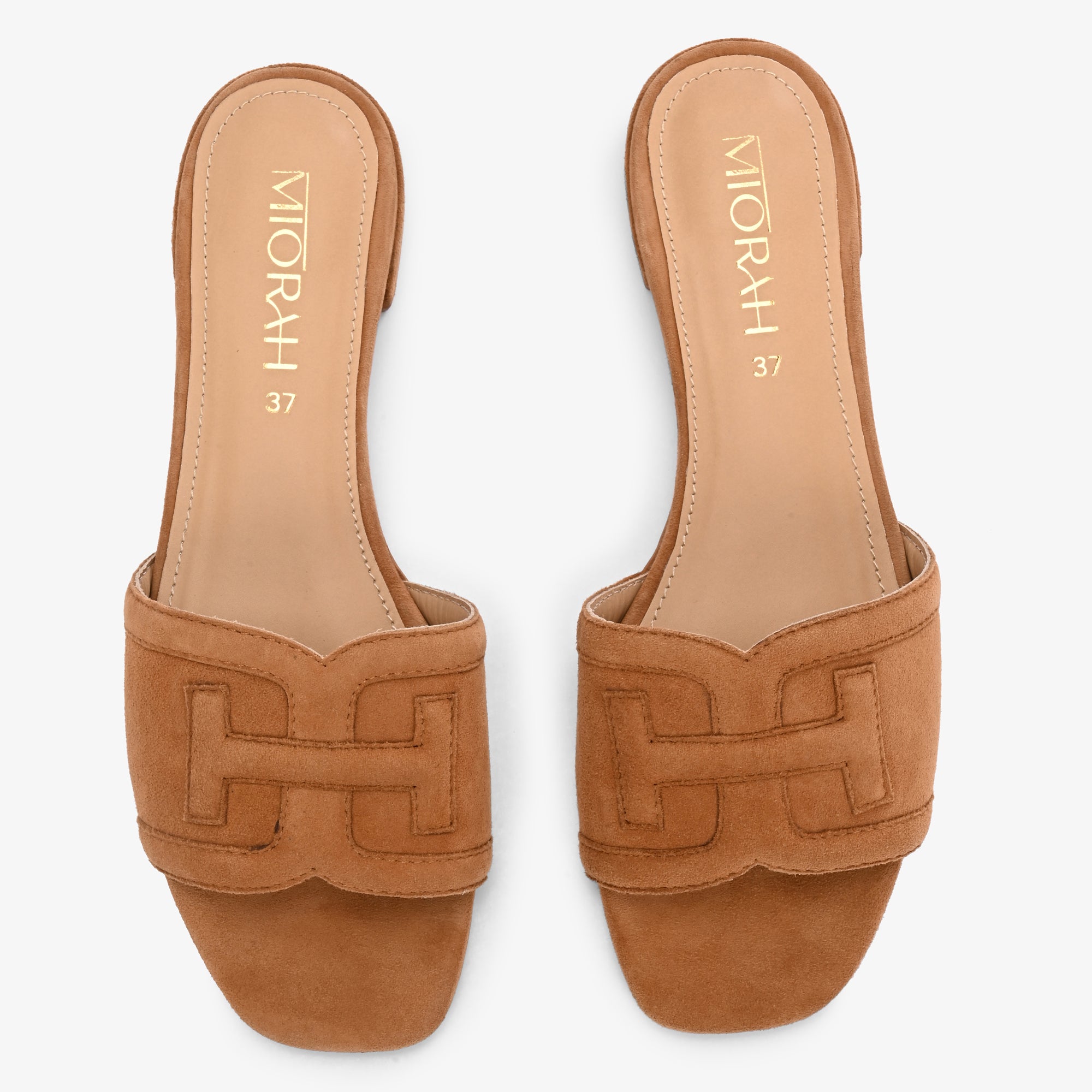 KIARA Premium Suede Leather Comfort Summer Sliders