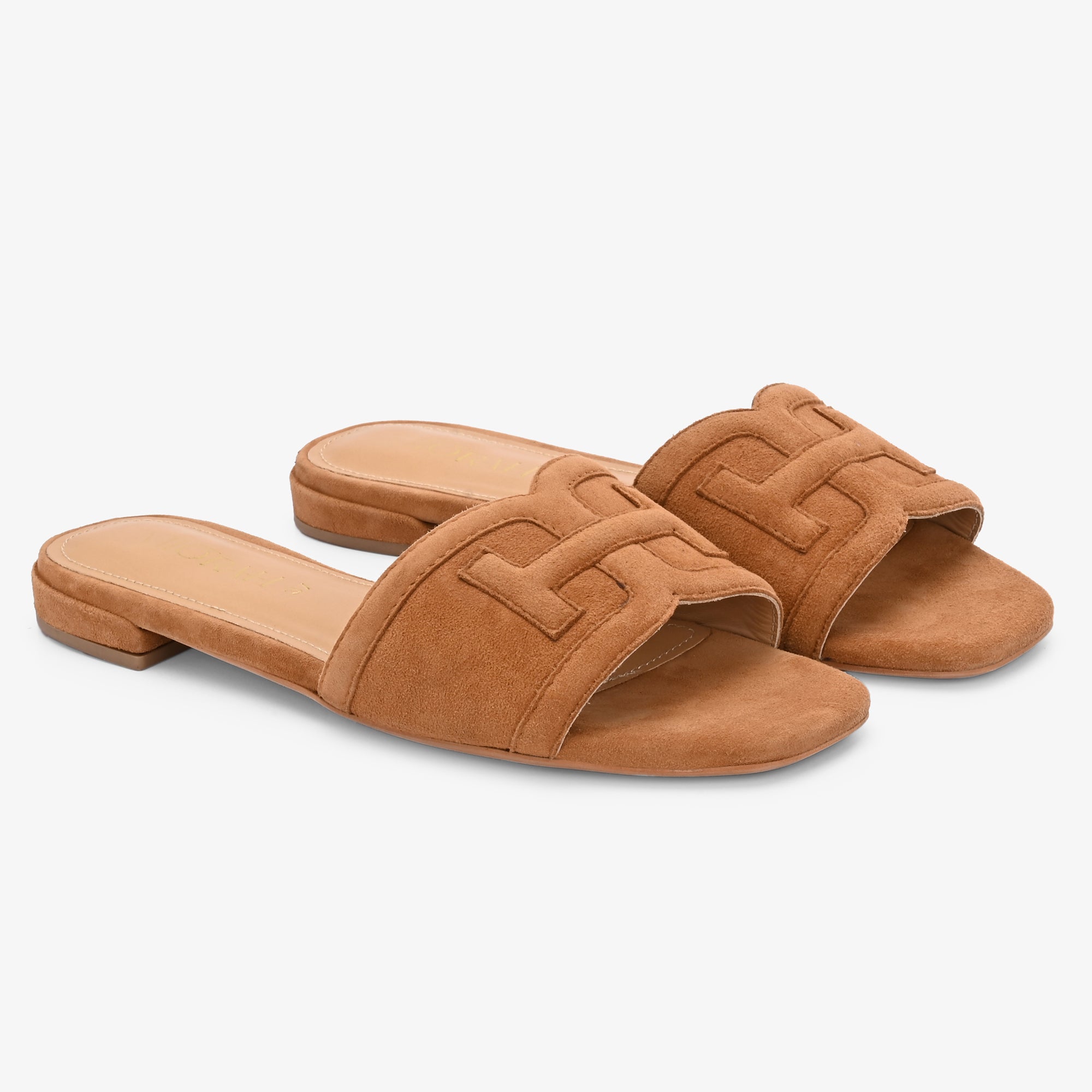 KIARA Premium Suede Leather Comfort Summer Sliders