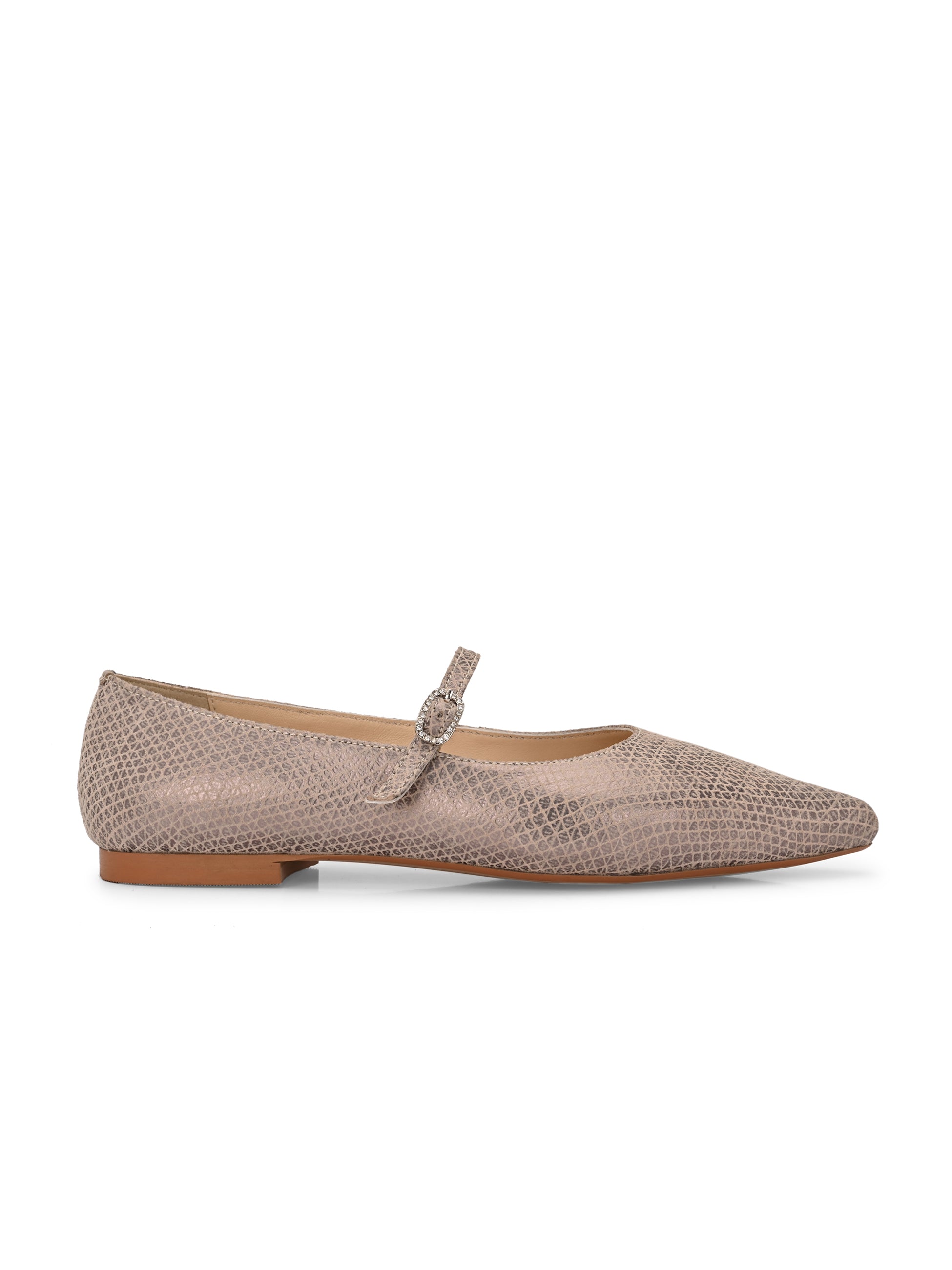 POPPY Premium Leather Pointed Flat Ballerinas
