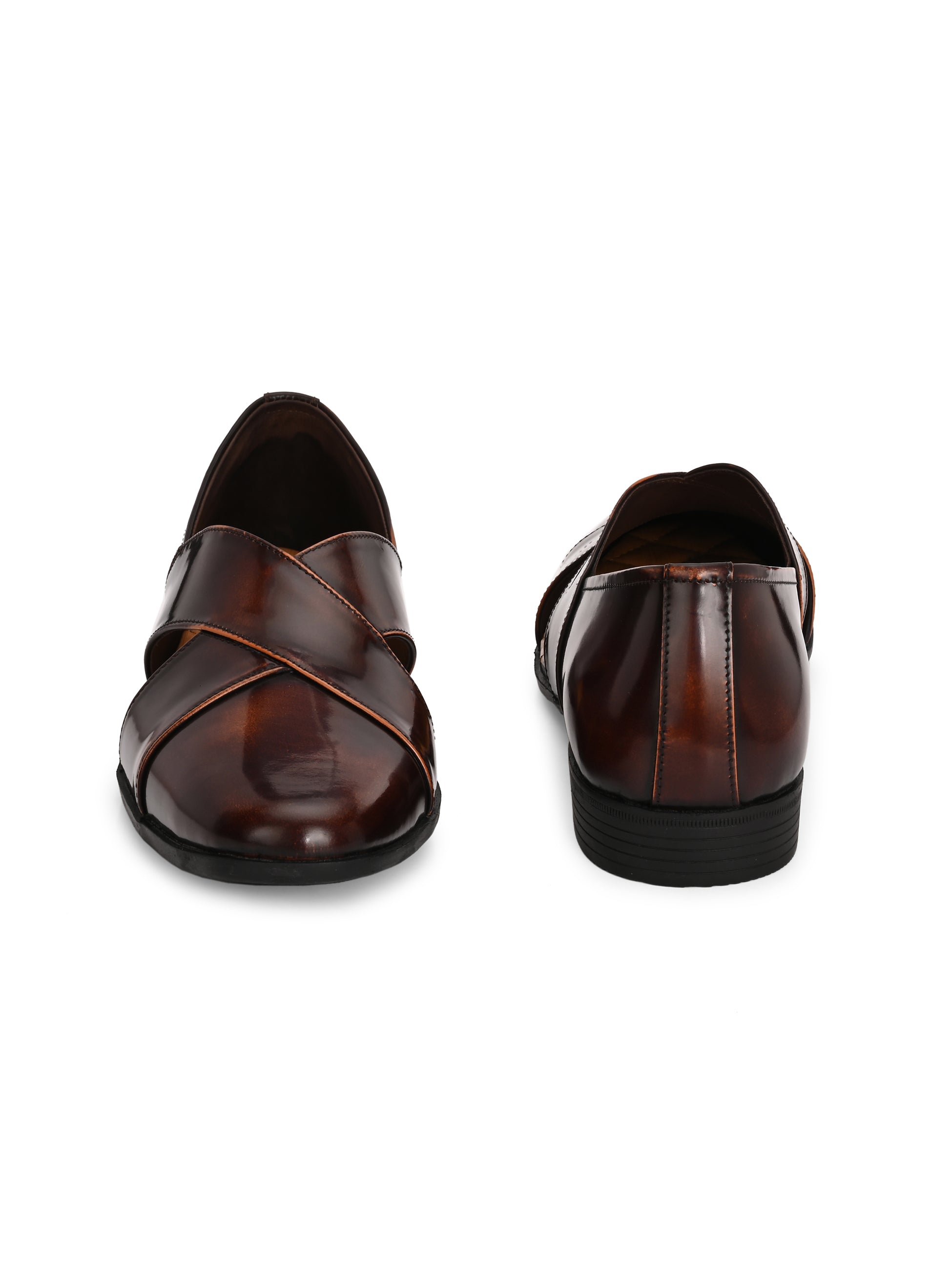 Behrouz Ethnic Leather Shoes