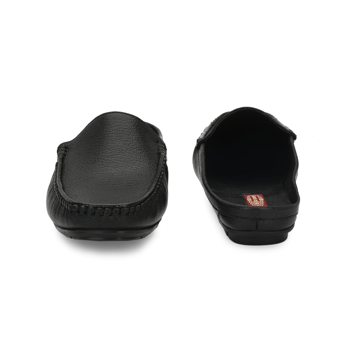 Flint Leather Casual Slip-On Mules