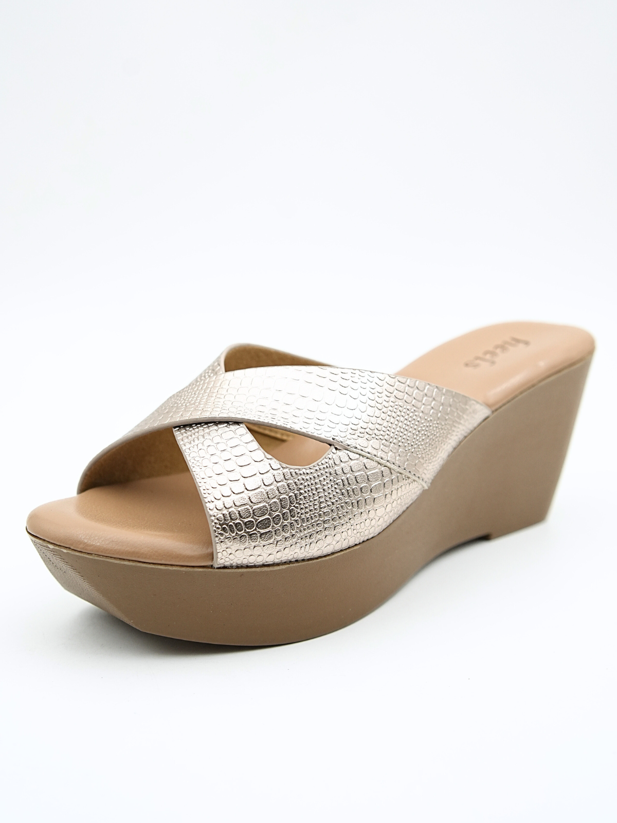 Anne Wedge Platform Heels - The Heels India