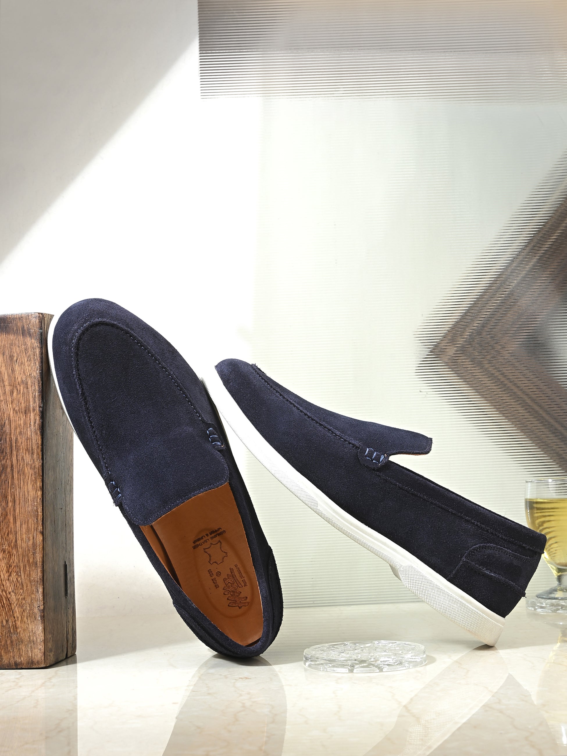 Giuliano Suede Leather Shoes - The Heels India