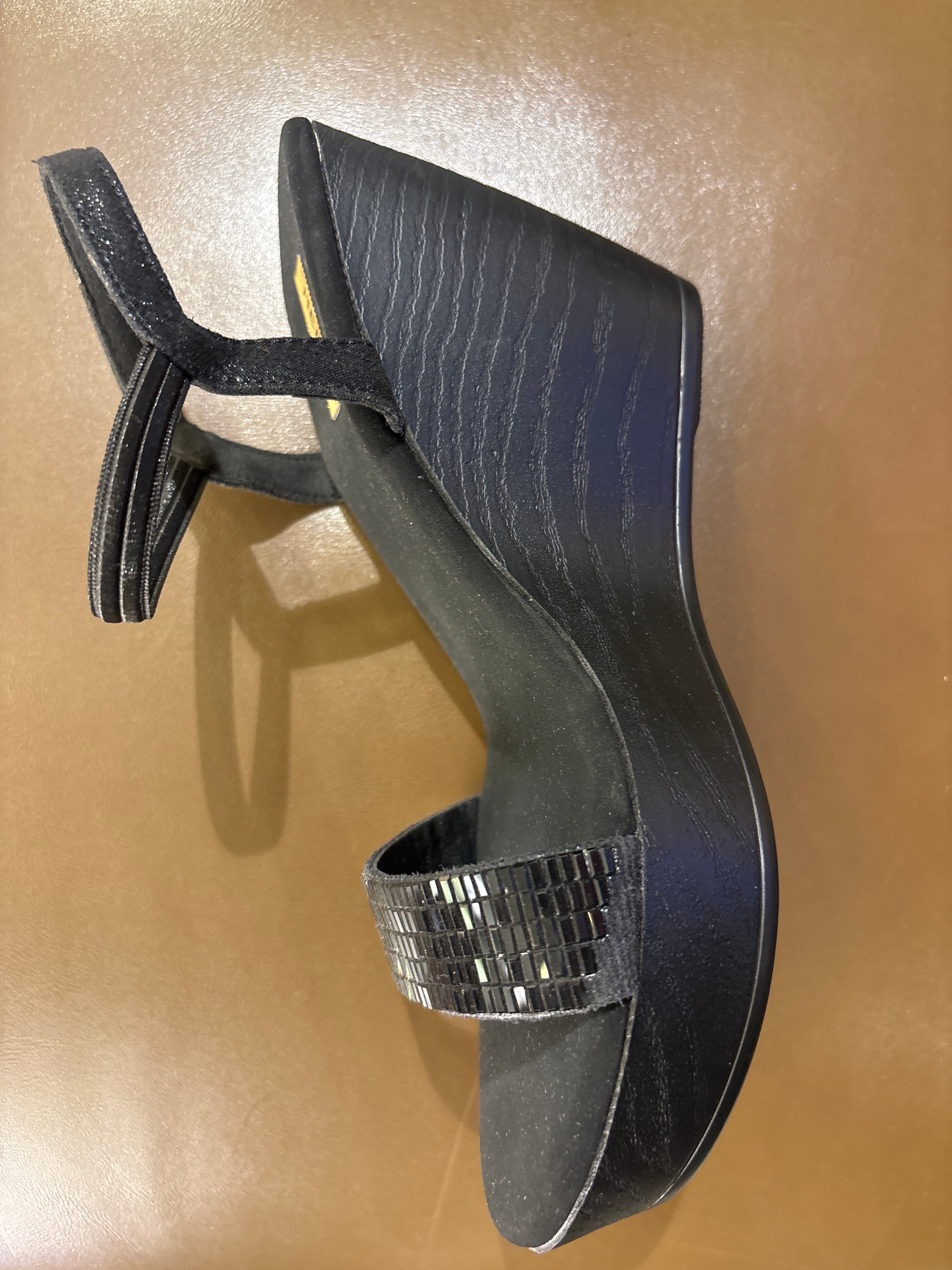 Keira Bling Wedge Party Heels