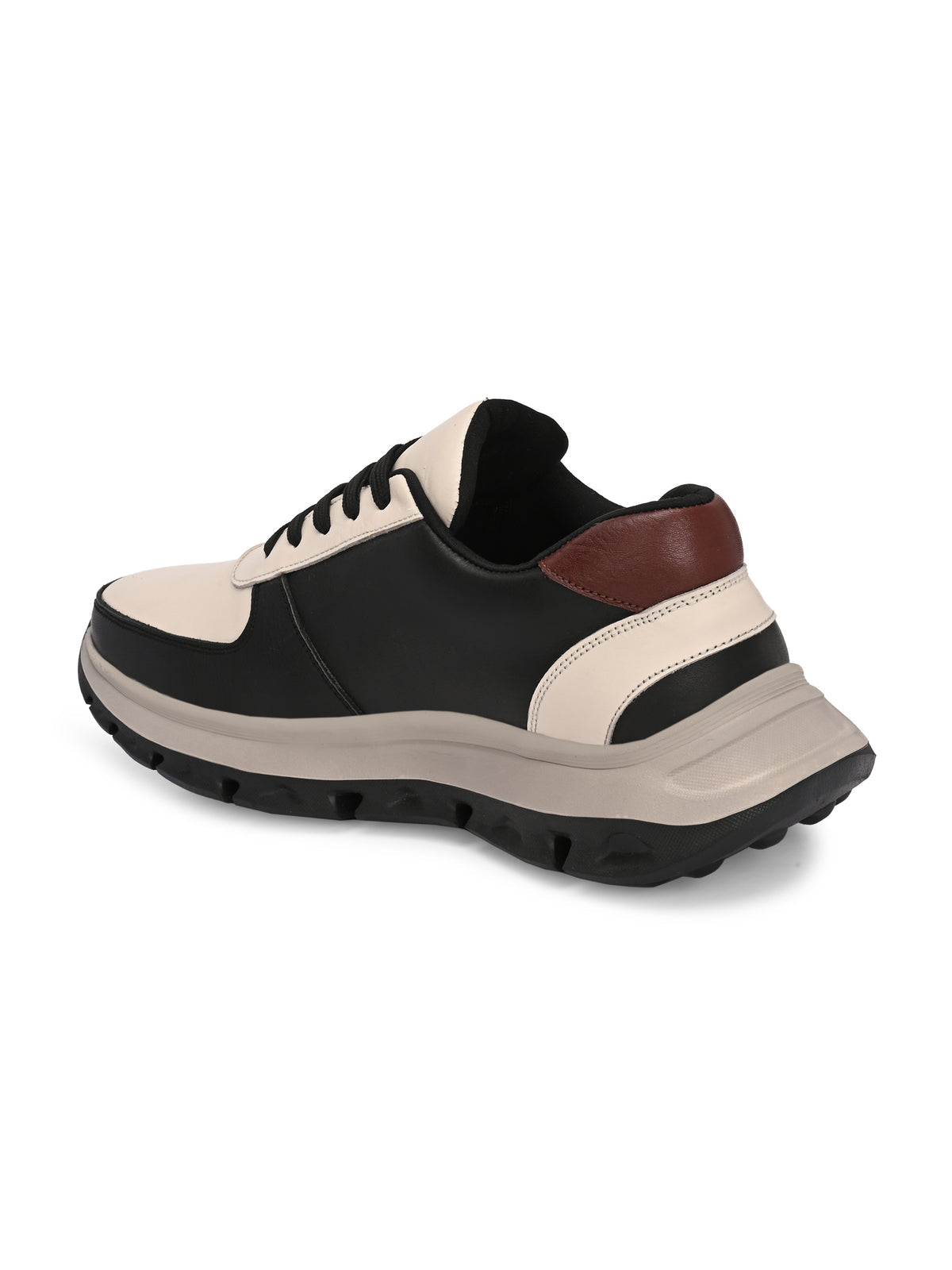 DRIFT Premium Leather Lace-Up Sneakers