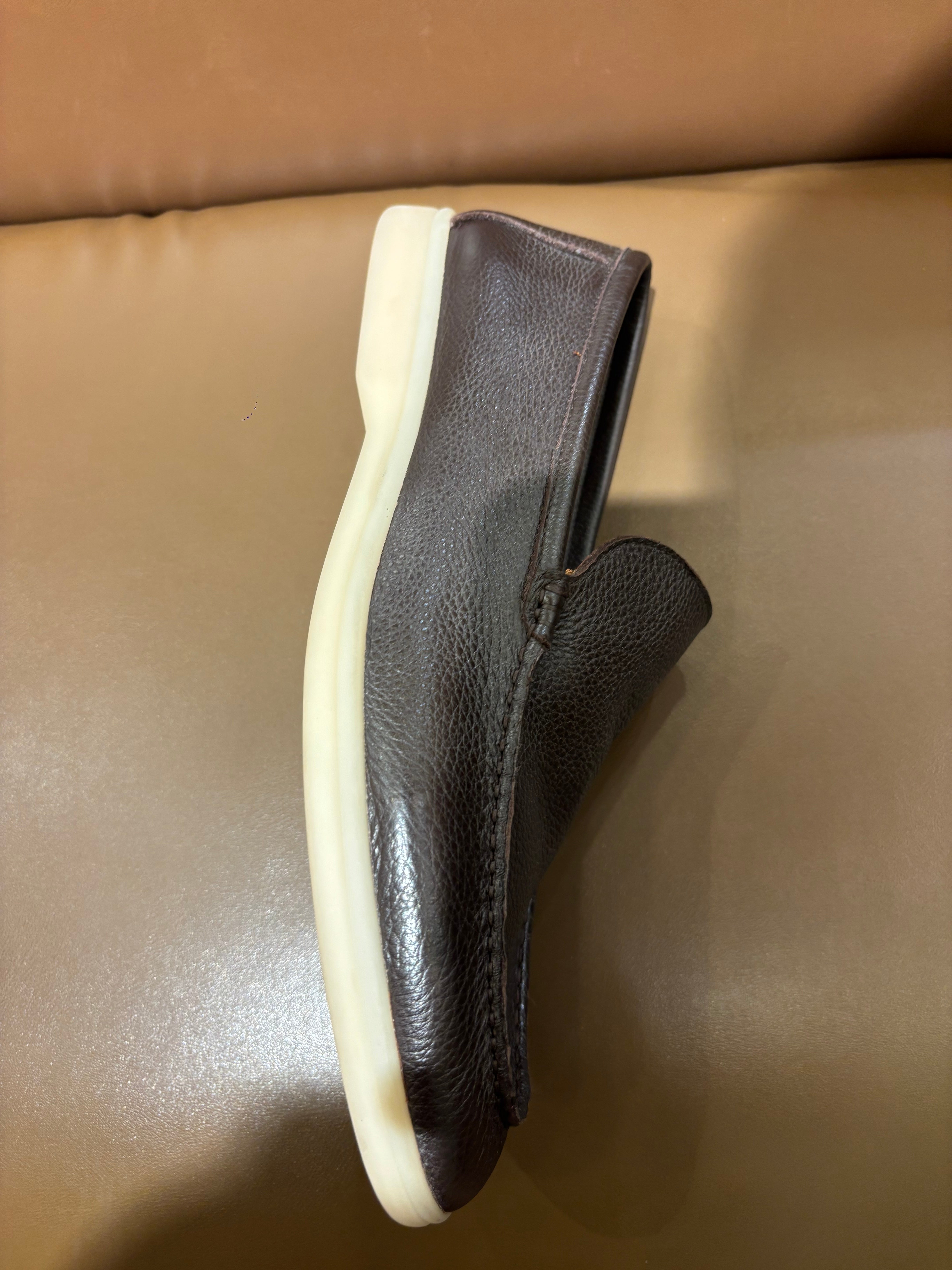 Delap Premium Leather Slip-On Loafers