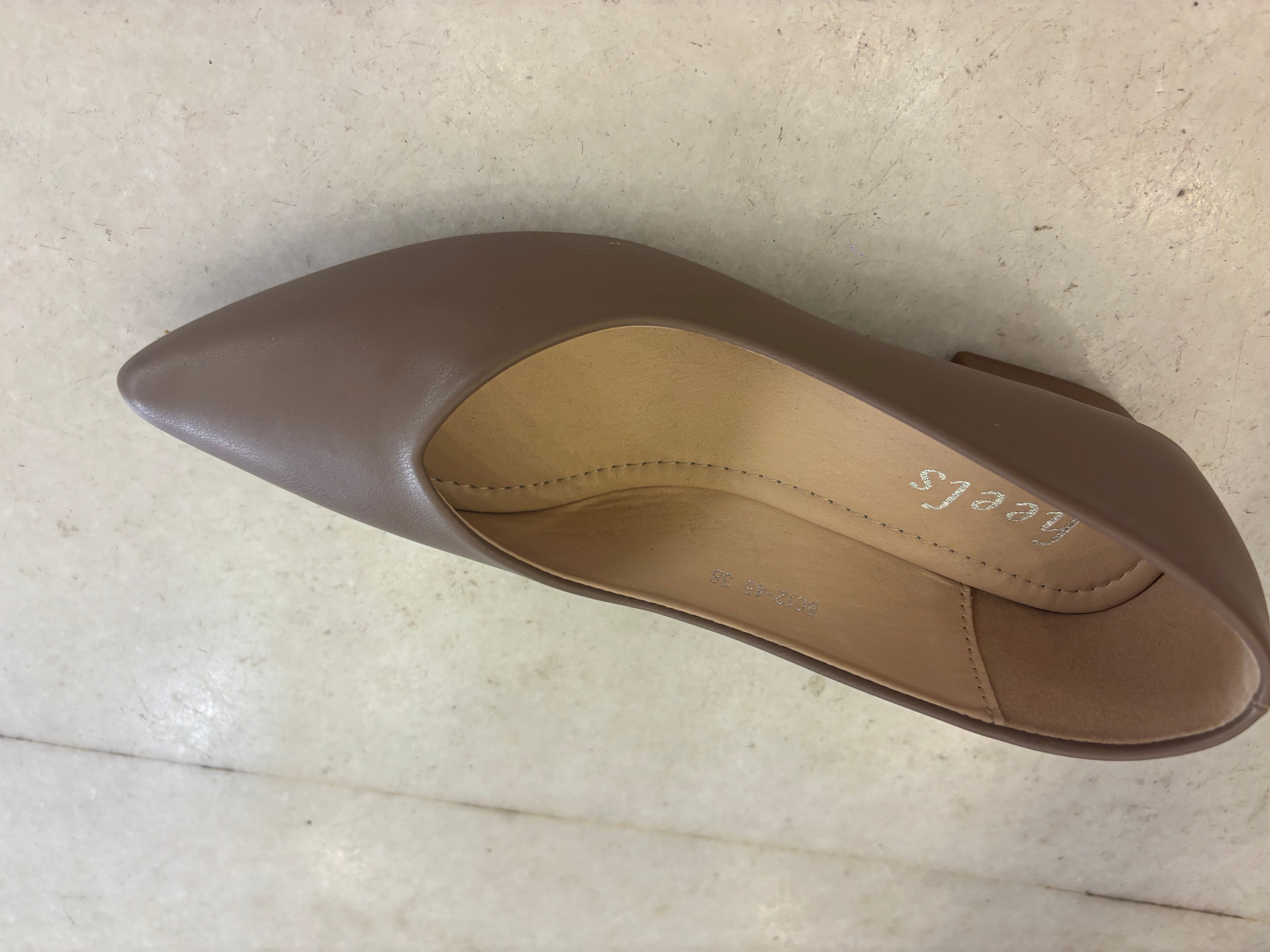 Larisa Mid Heel Pointed Ballerinas