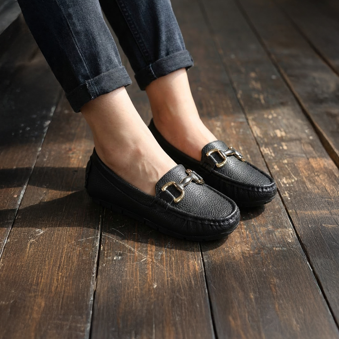 Beth Cushioned Formal Loafers - The Heels India