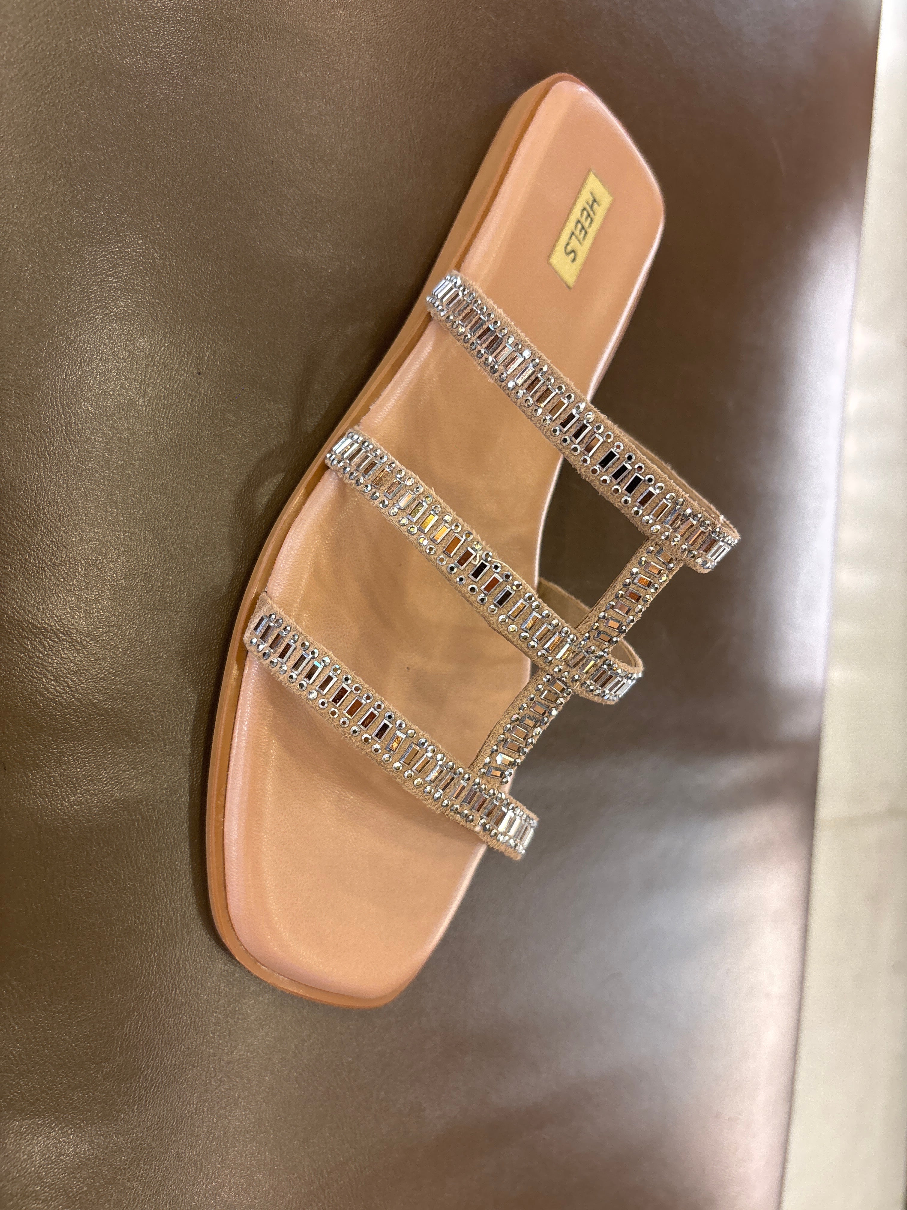 Elaris Embellished Bling Sliders