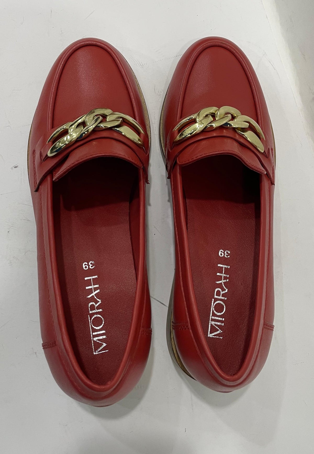 NORA Premium Leather Mid Heel Formal Loafers - The Heels India