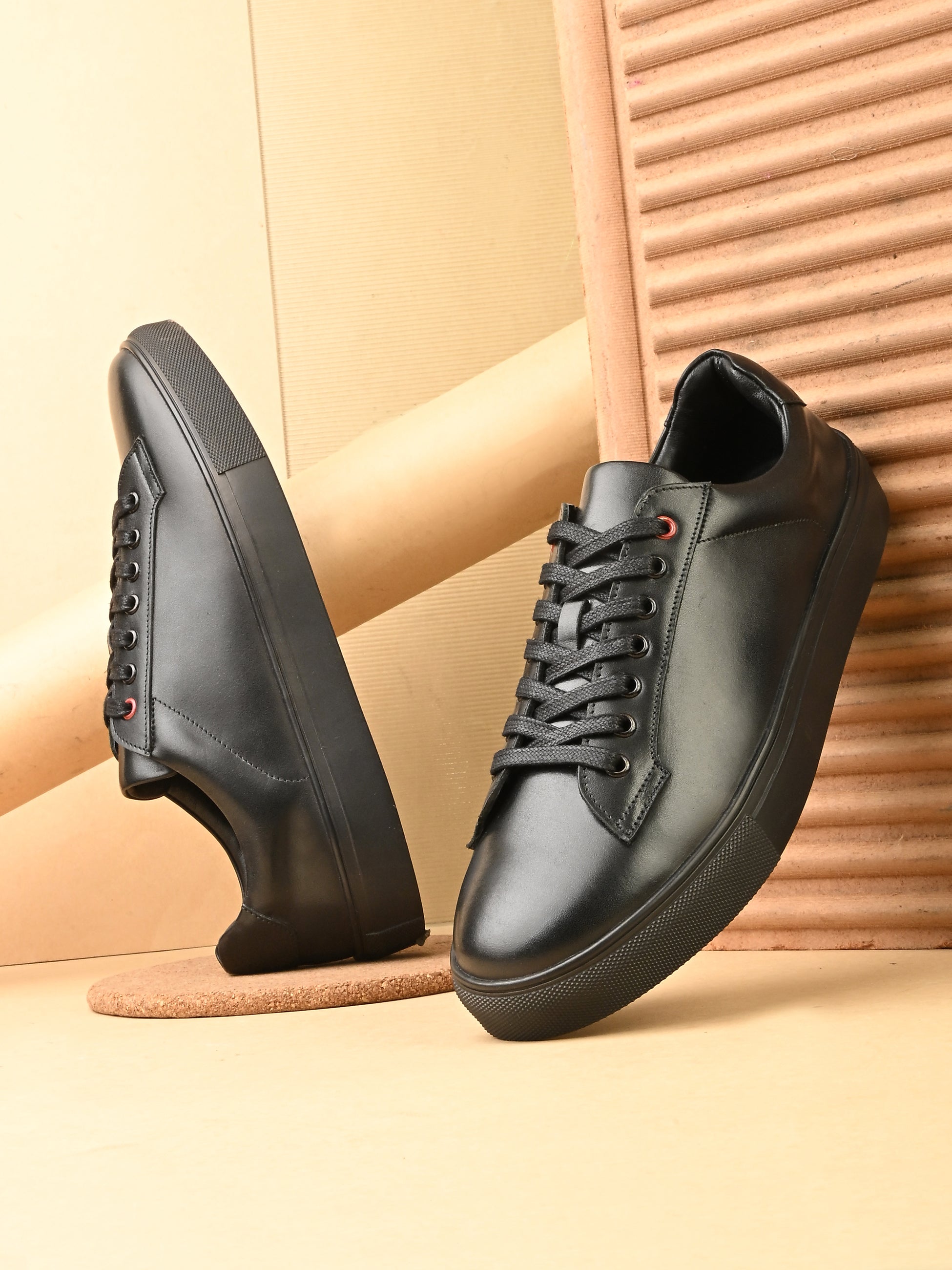 Rome Classic Leather Sneakers - The Heels India