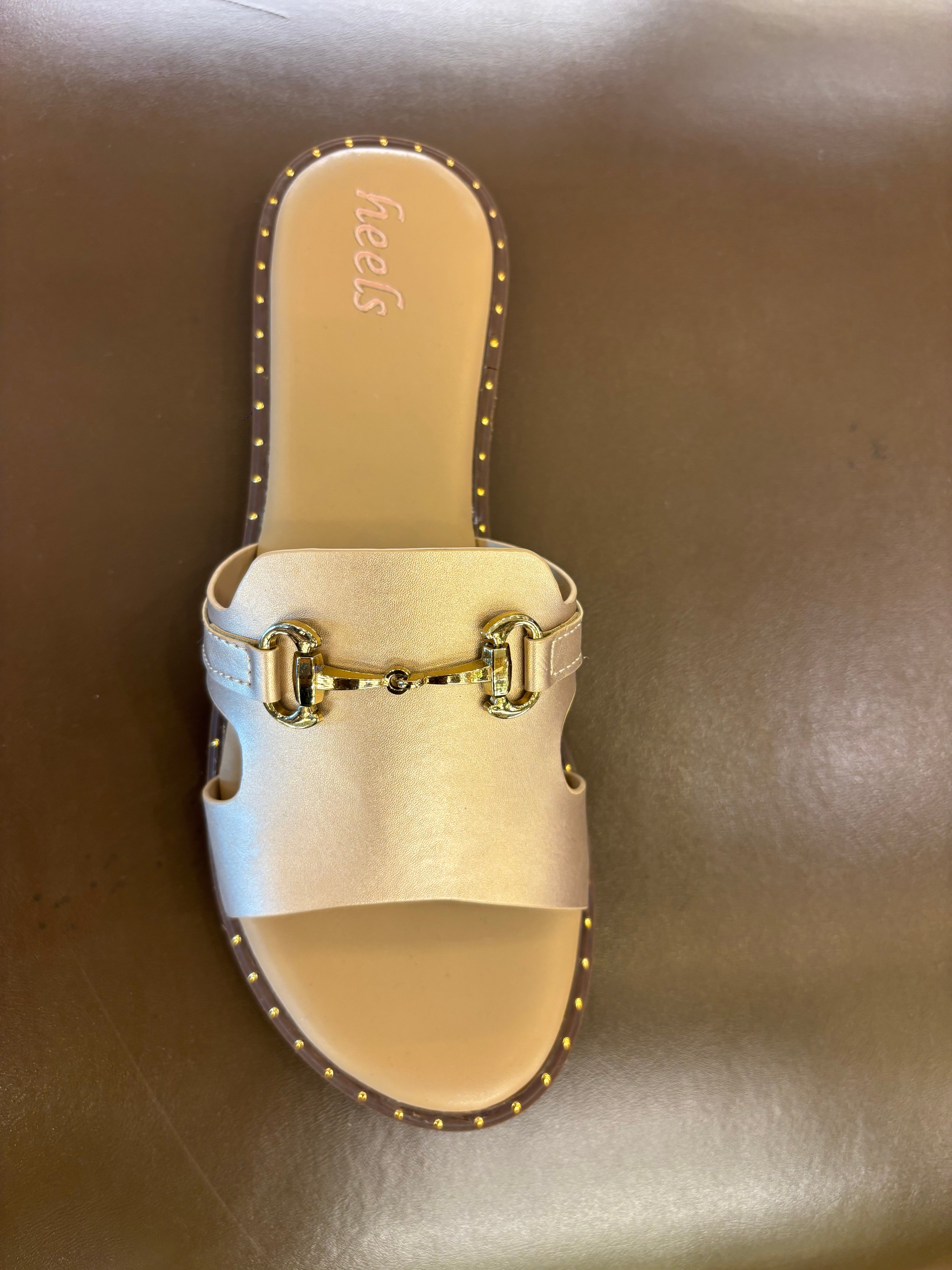 Fenny Cushioned Buckled Summer Sliders
