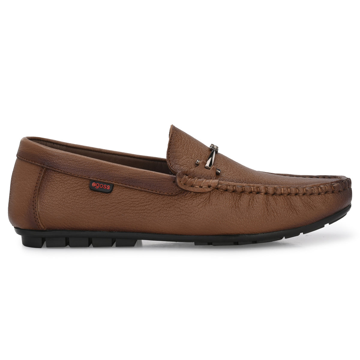 James Cushioned Leather Loafers - The Heels India