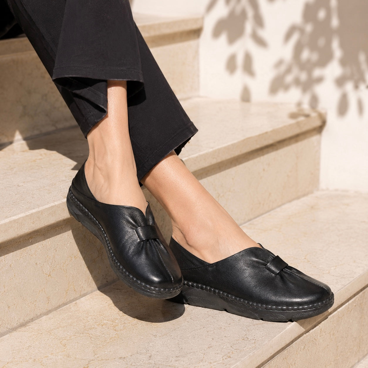 Martina Premium Leather Comfort Loafers