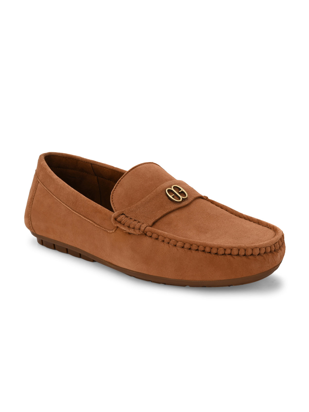 Ascend Tan Leather Loafers - The Heels India
