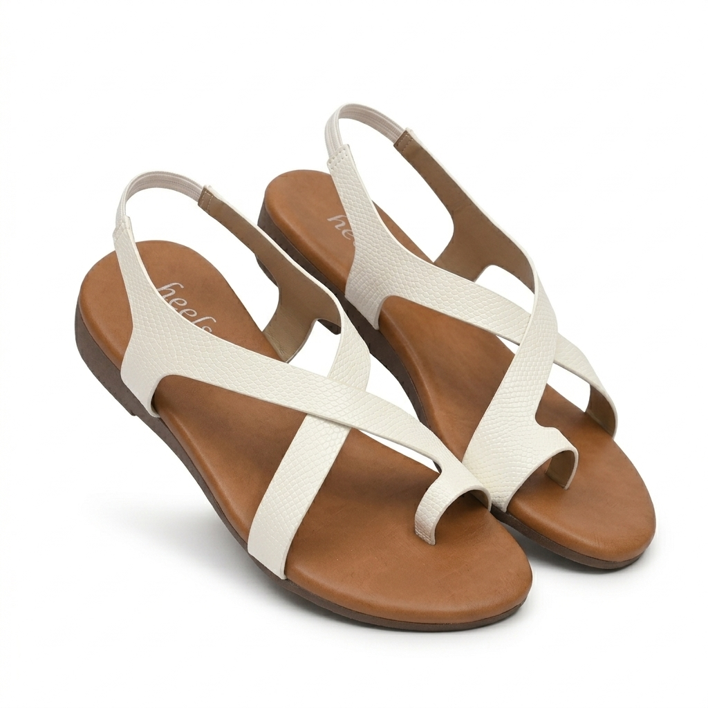 Bonita Cushioned Comfort Back Elastic Thumb Sandals