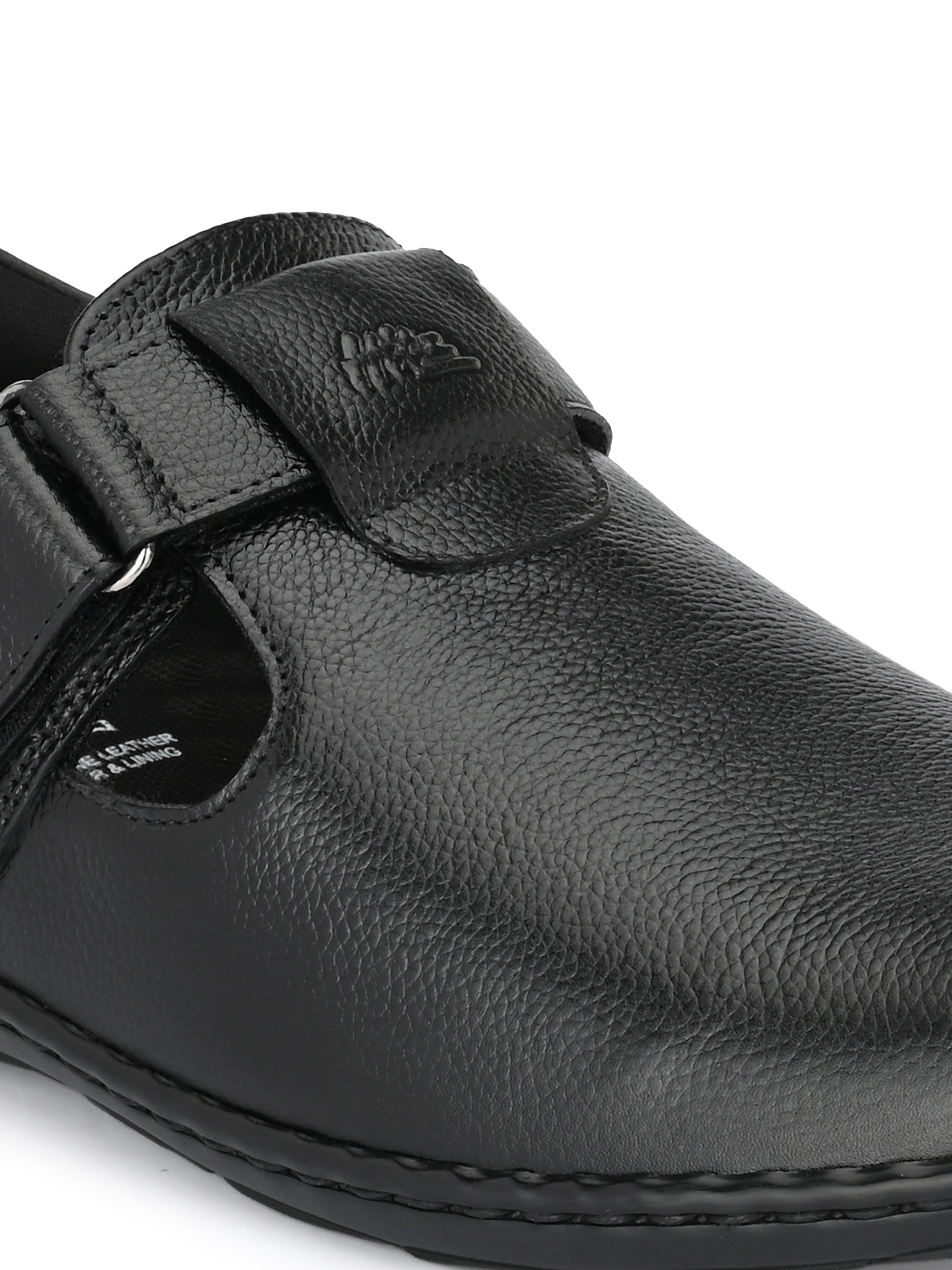 Brunel Leather Velcro Roman Sandals