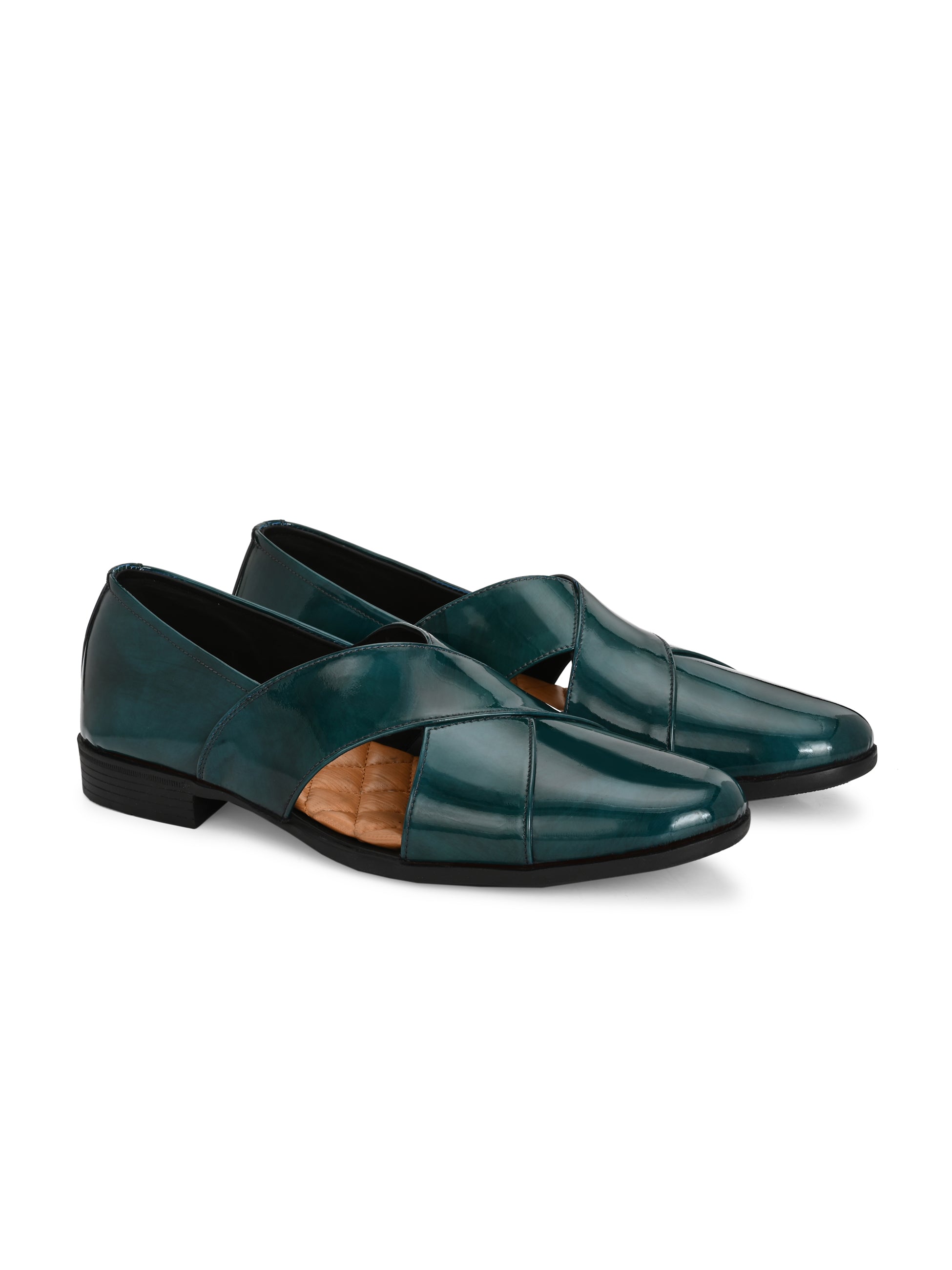 Behrouz Ethnic Leather Shoes
