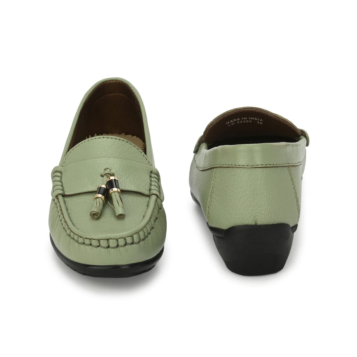 Sydney Tassel Leather Loafers