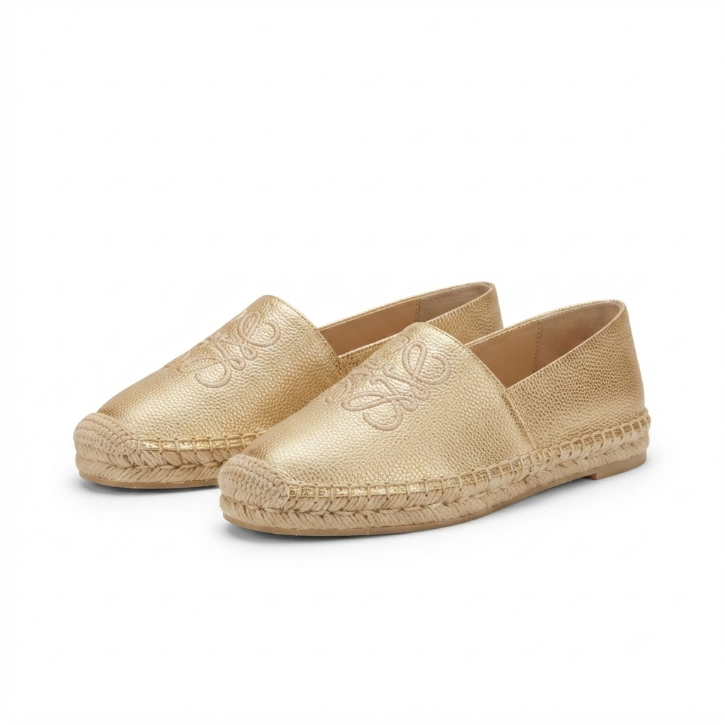 Mensho Cushioned Espadrille Slip On Loafers