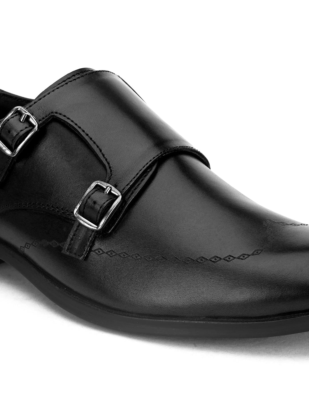Martinez Formal Leather Double Monk Strap Shoes