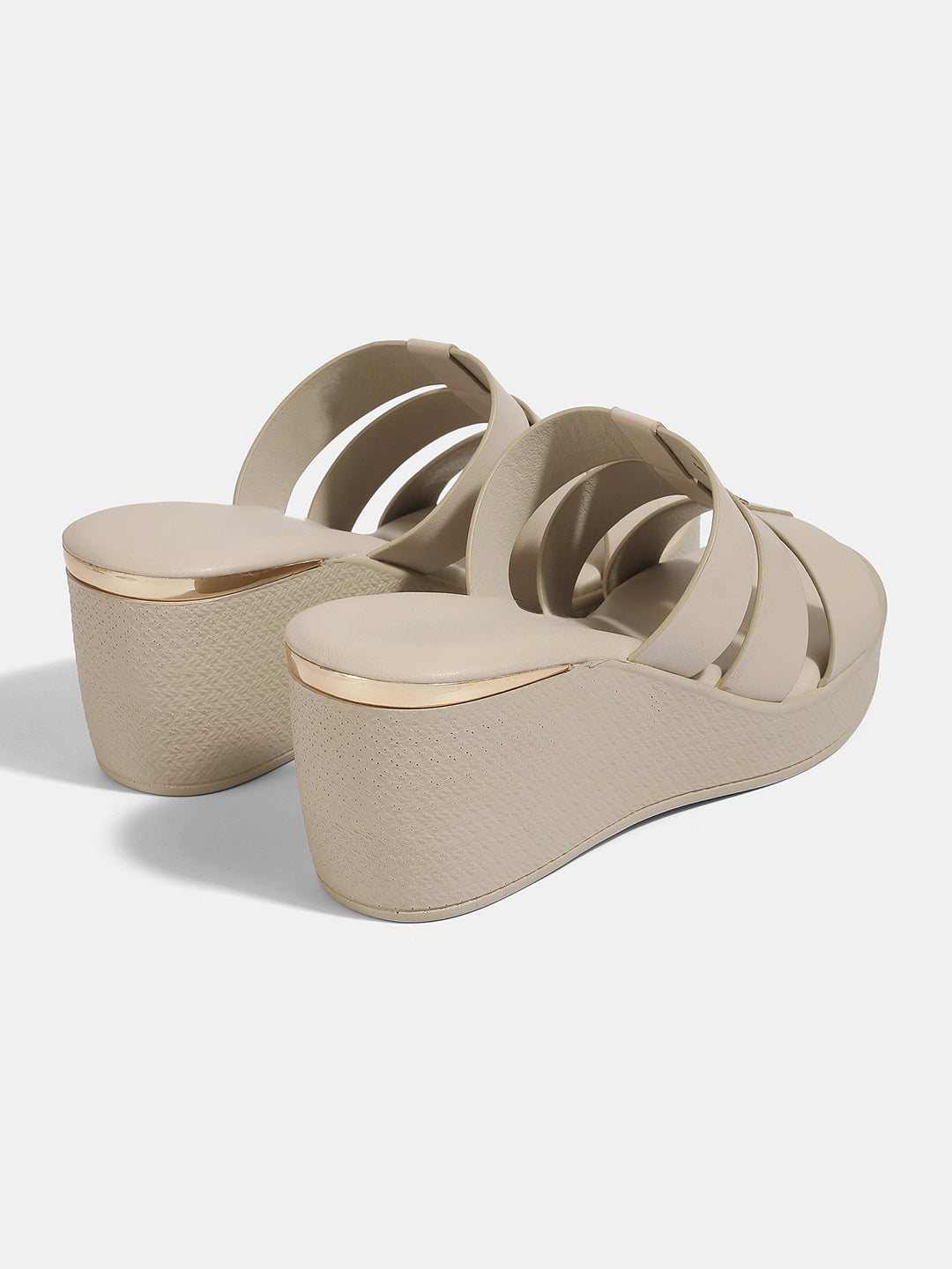 Sydney Wedge Strap Heels