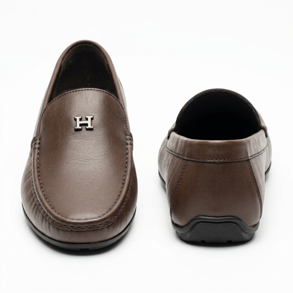 Henry Premium Leather Driving Loafers