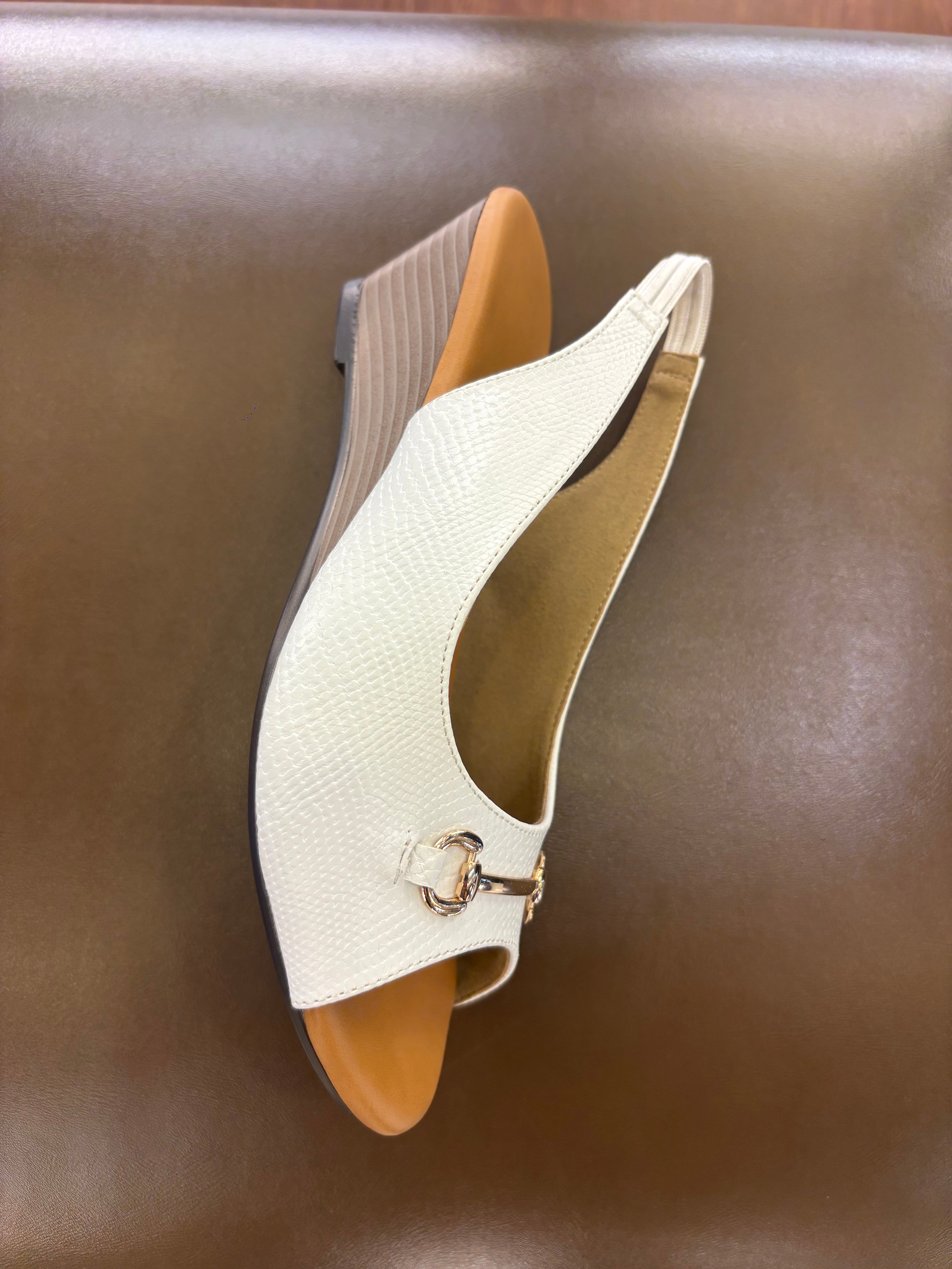 Antoine Wedge Heel Peep-toe Sandals