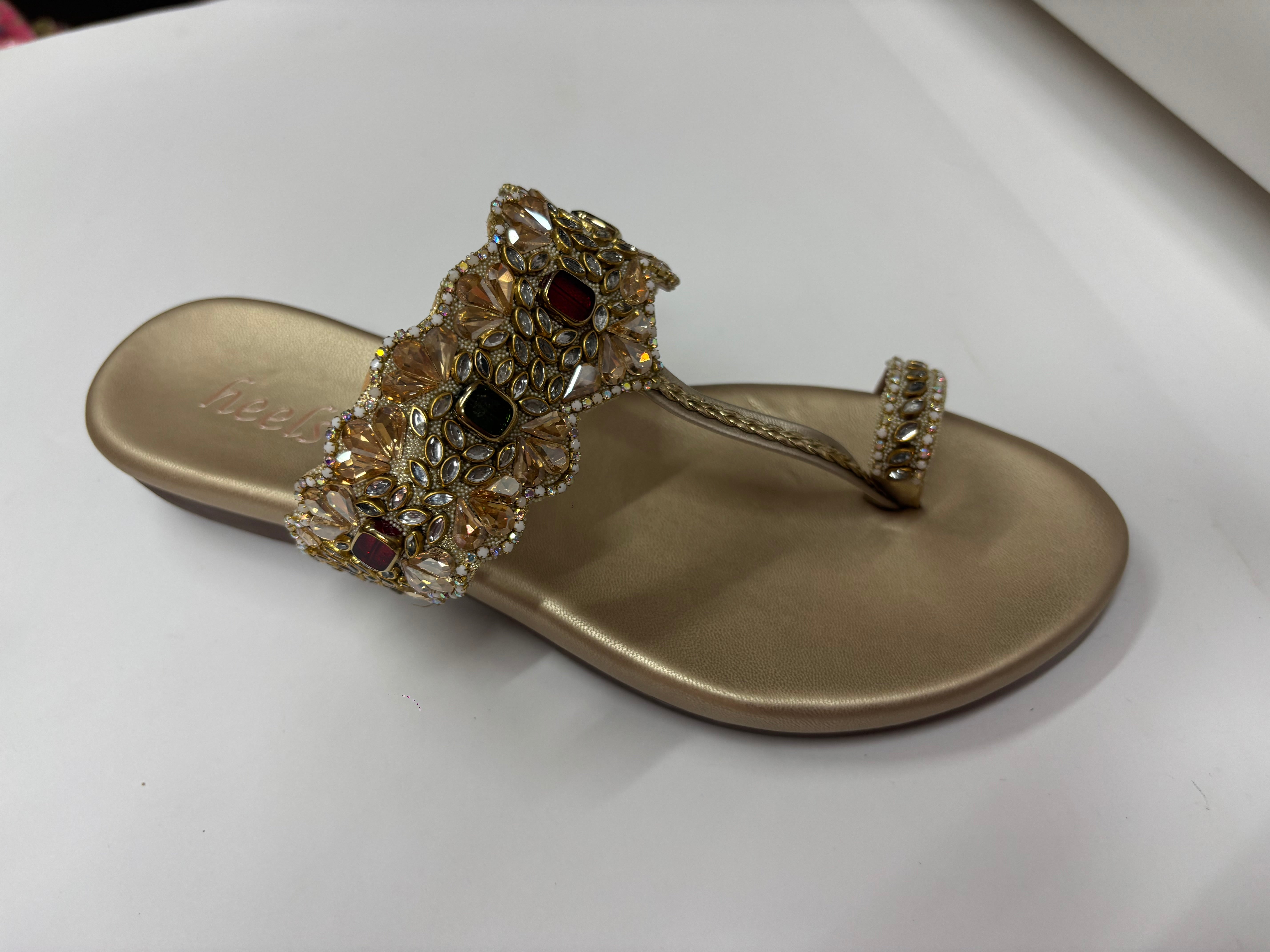 Fiza Embellished Ethnic Fancy Flat Slippers