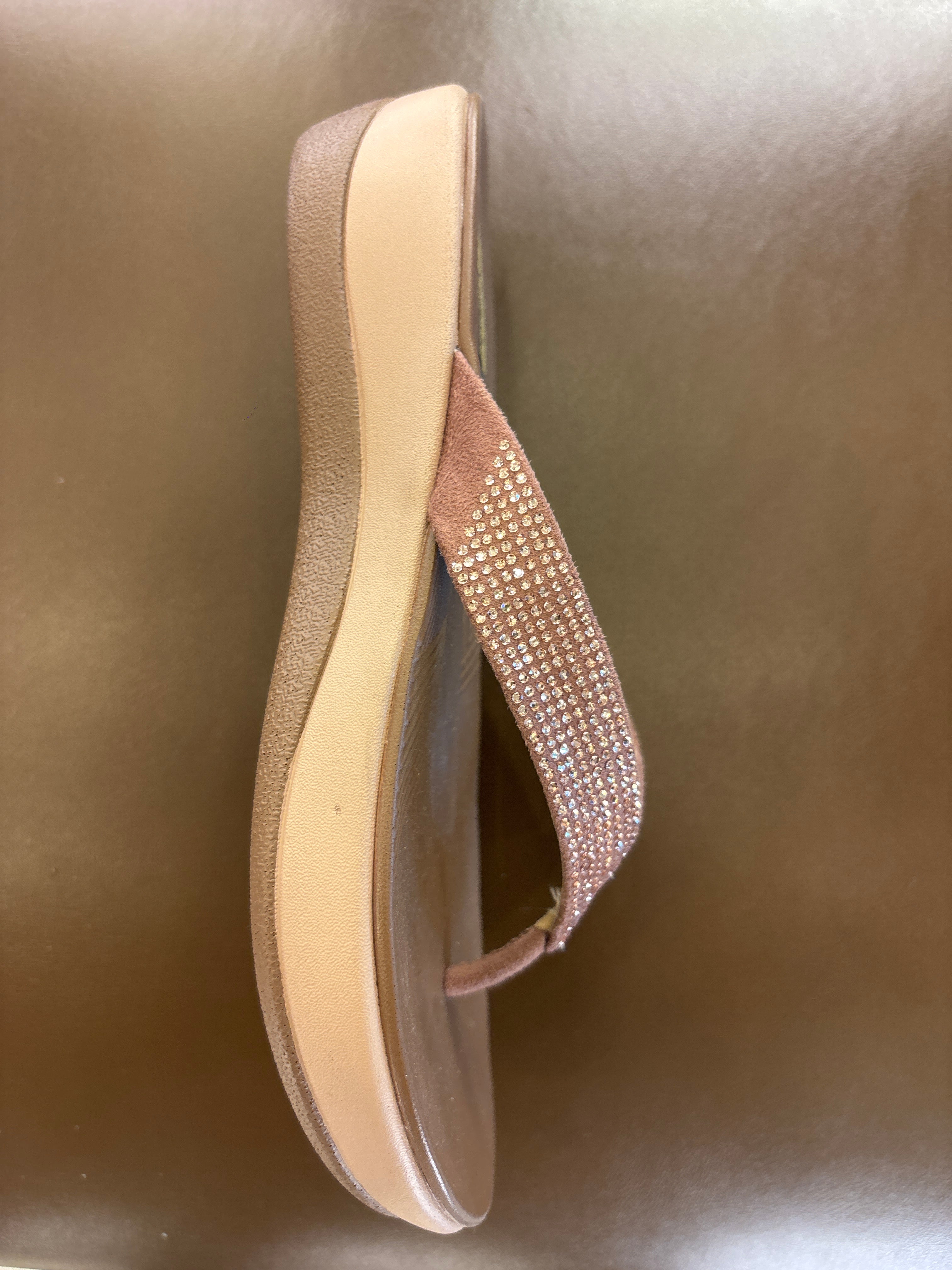 Emily Cushion Bling Slippers - The Heels India