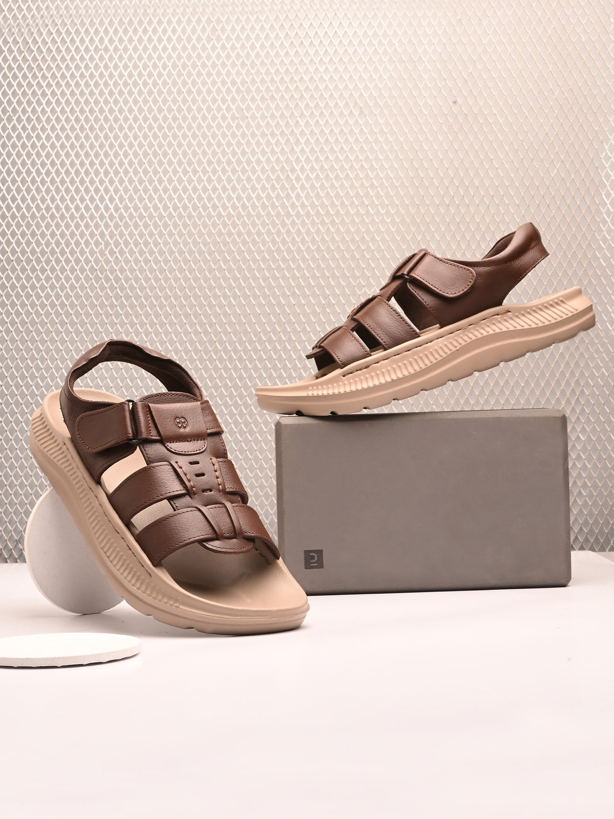 Jude Zero Gravity Leather Summer Sandals