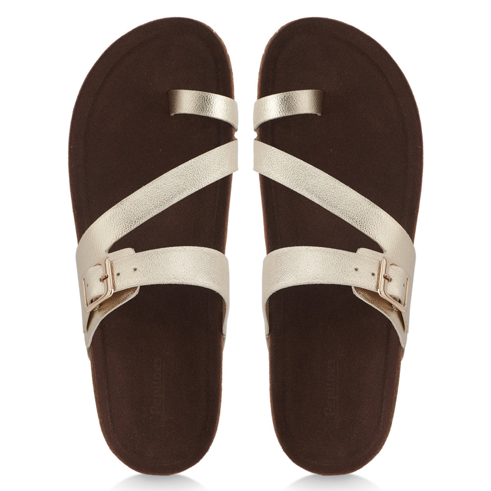 Tessa Original Cork Footbed Slippers - The Heels India