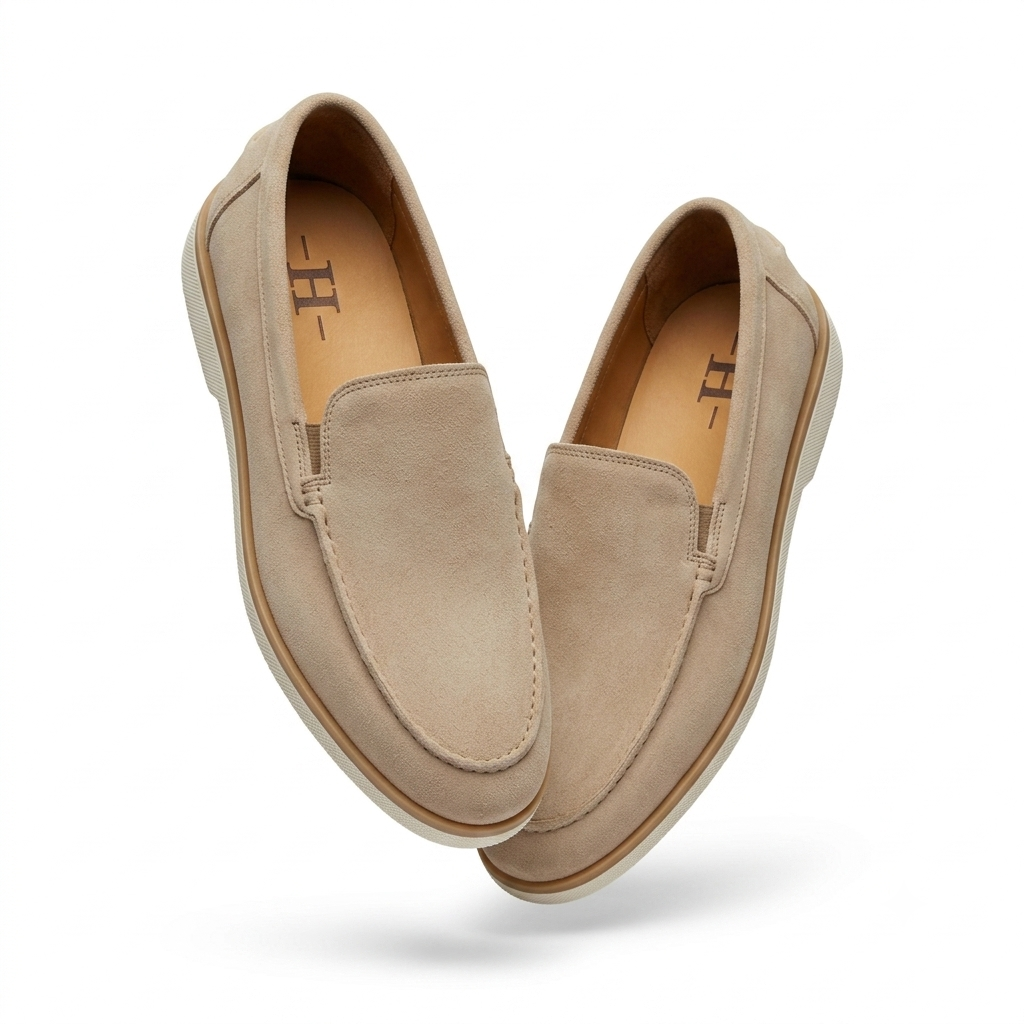 Fernando Premium Suede Leather Slip-On Loafers