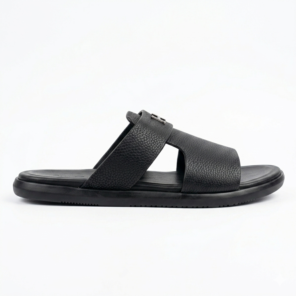Edward Premium Leather Sliders