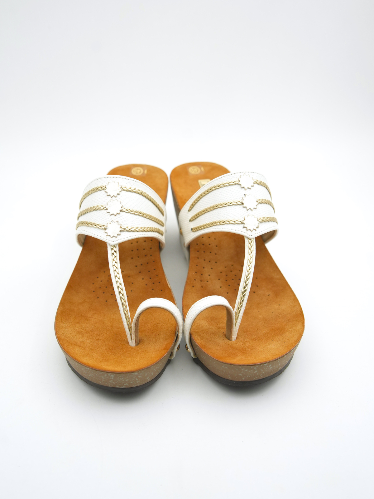 Zehra Wedge Heel Kohlapuris