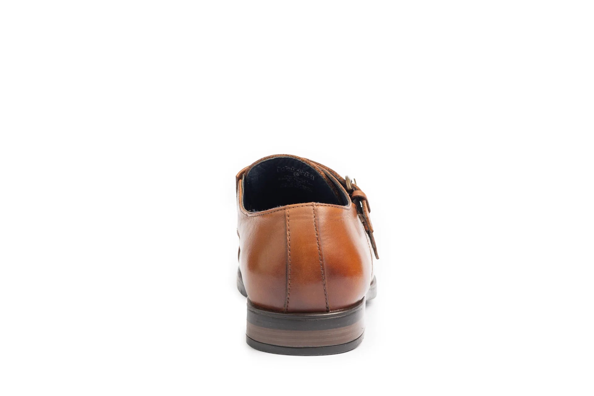 Marcus Leather Double Monk Strap Shoes