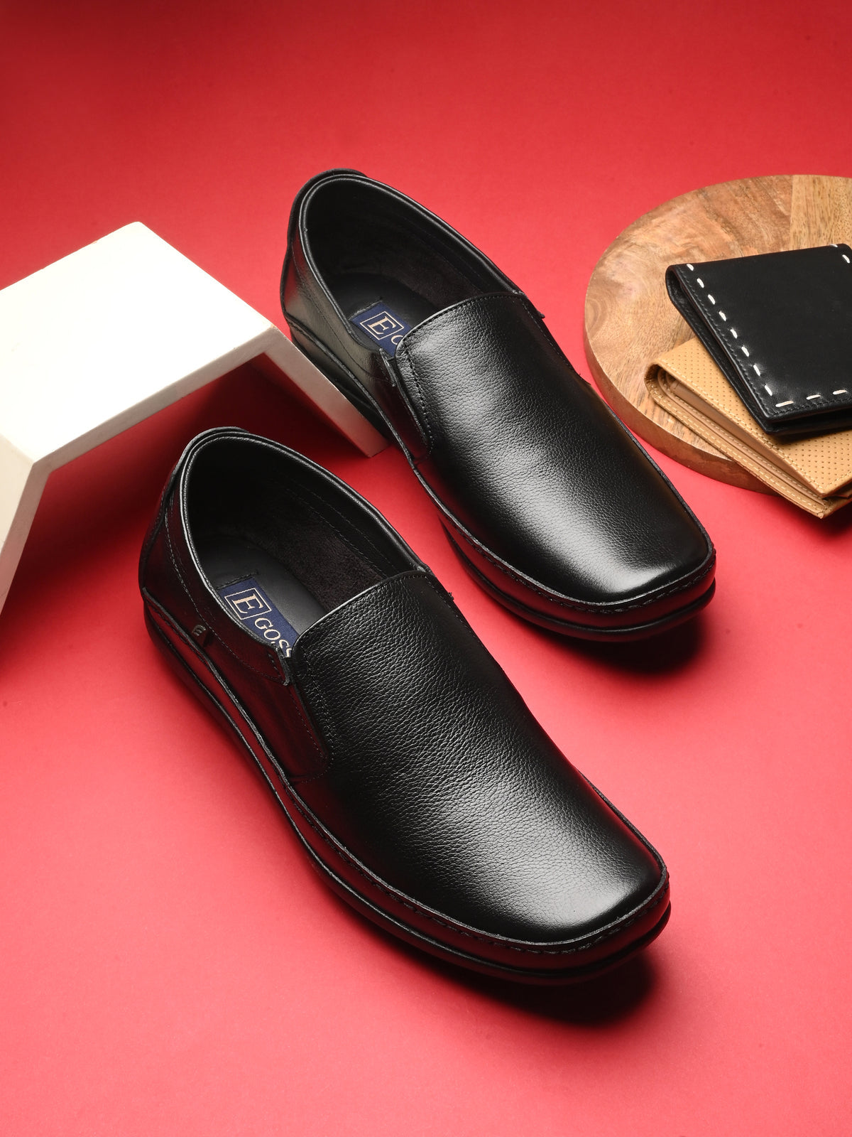 Sienna Leather Casual Slip-On Shoes