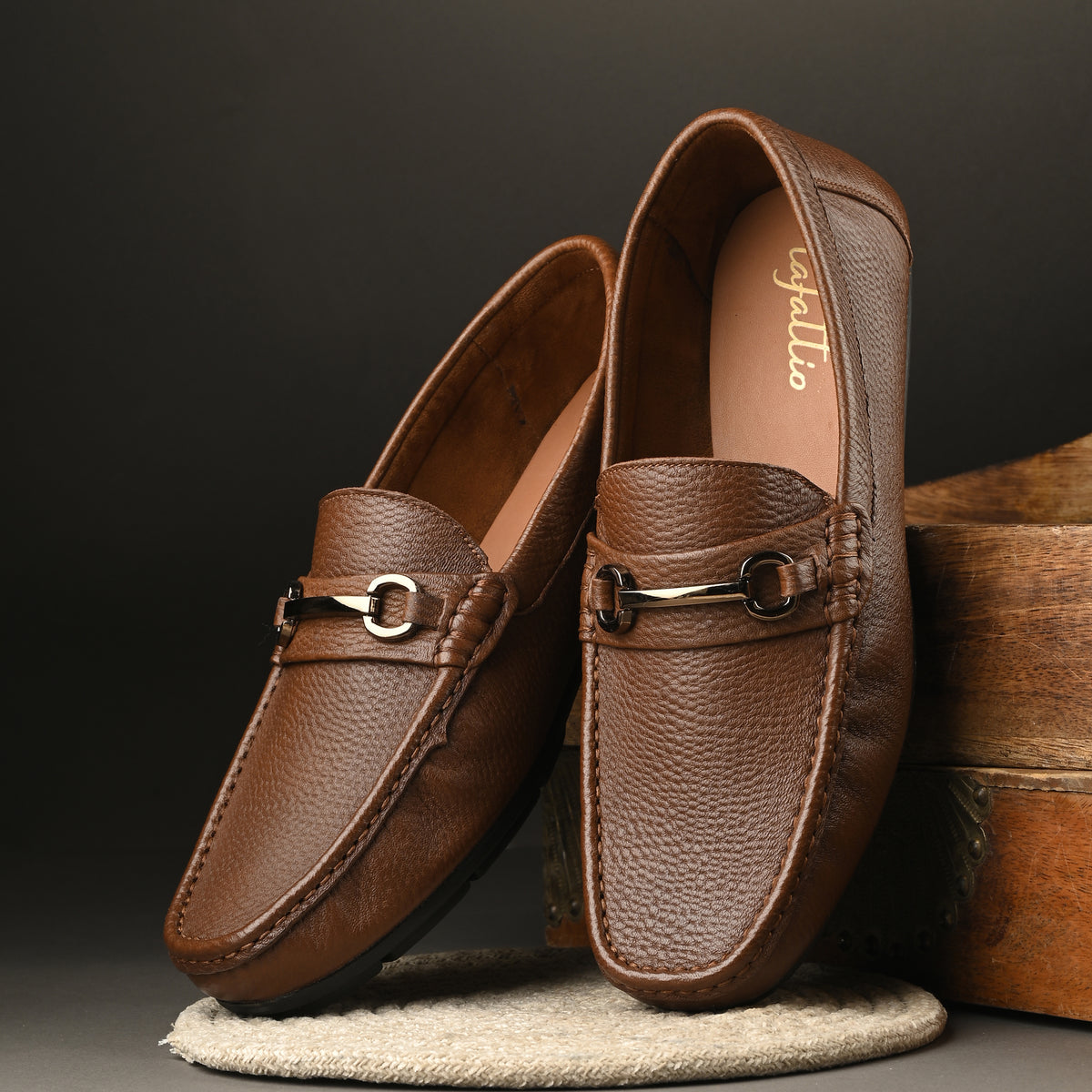 Lucas Luxury Leather Loafers - The Heels India