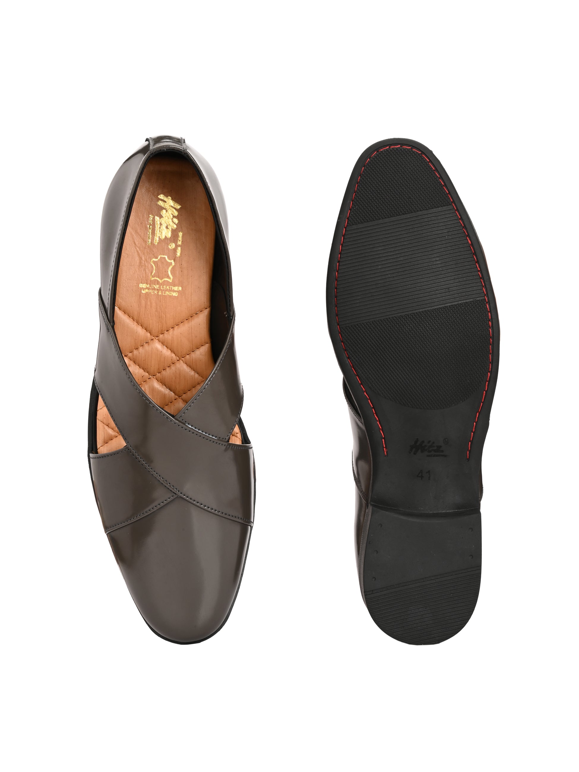 Behrouz Ethnic Leather Shoes
