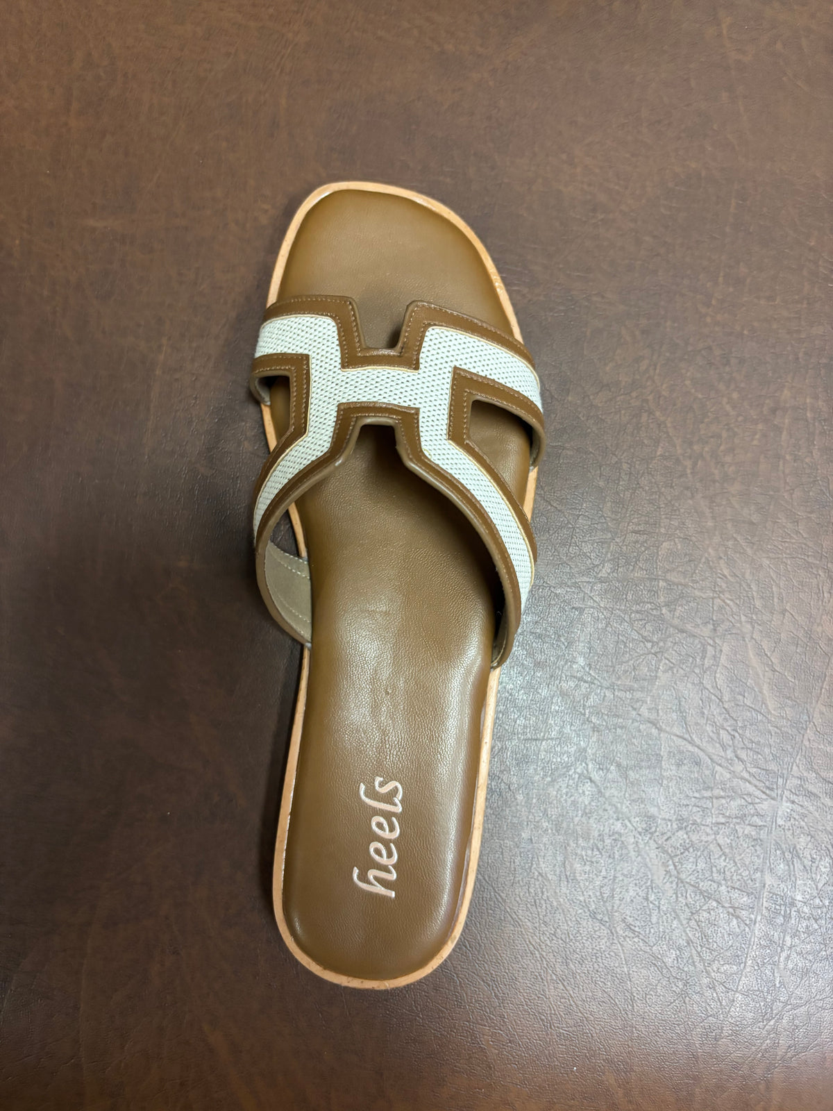 Portia H Cut Cushioned Summer Sliders