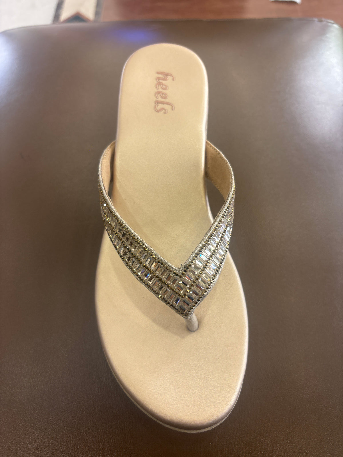 Seapha V Strap Wedge Heels - The Heels India