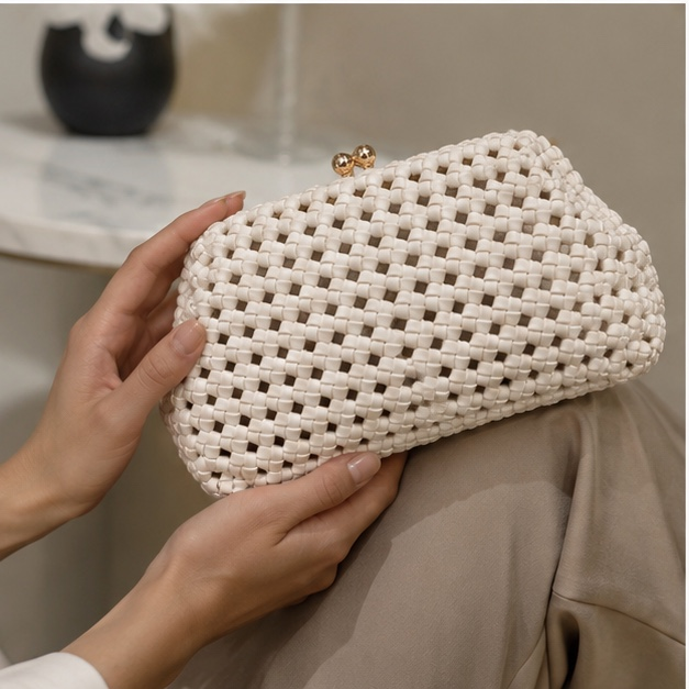 Woven Soft Quilt Sling Bags