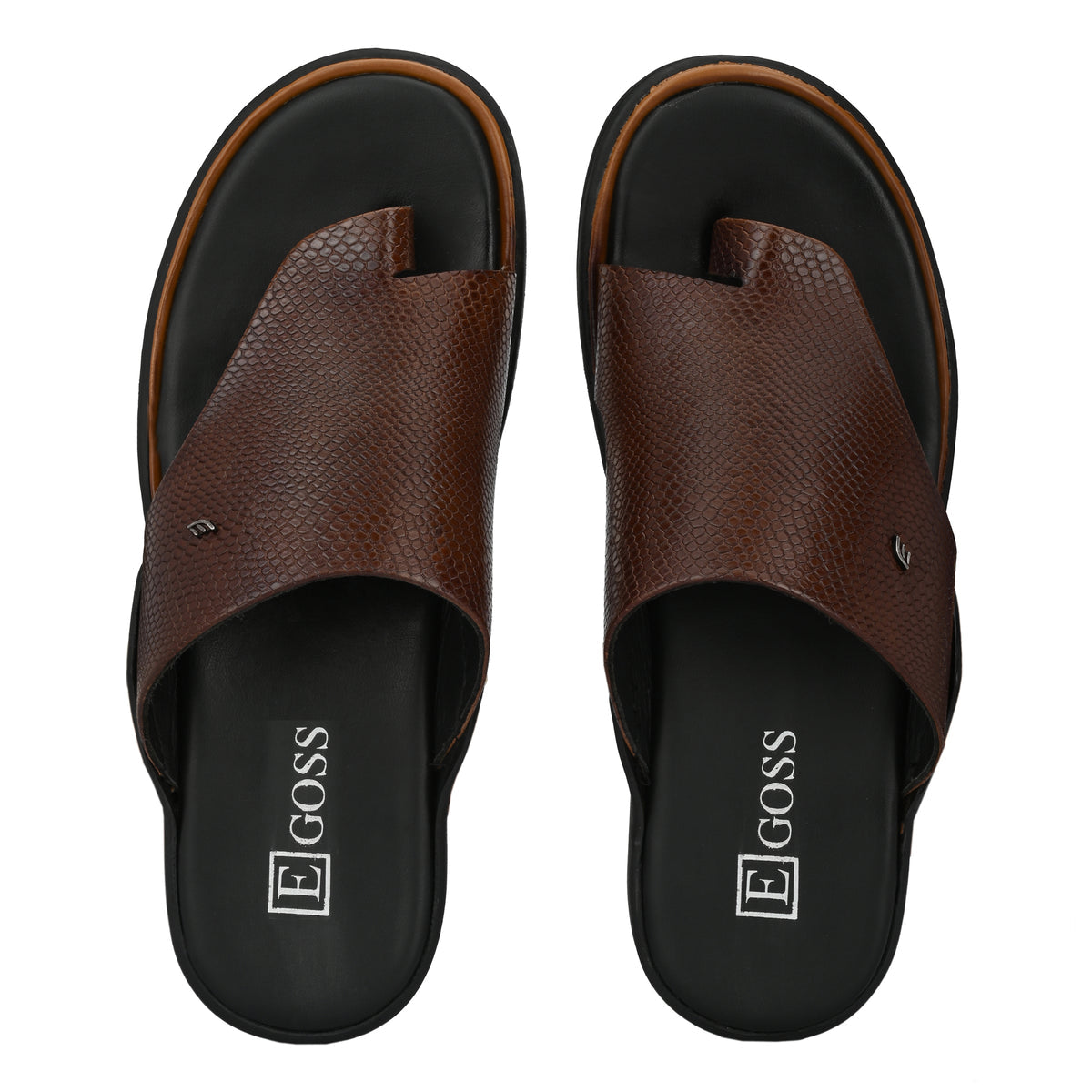 Arlo Cushion Leather Thumb Slippers - The Heels India