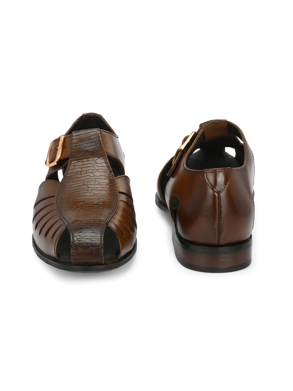Roman Leather Ethnic Peshawari Sandals