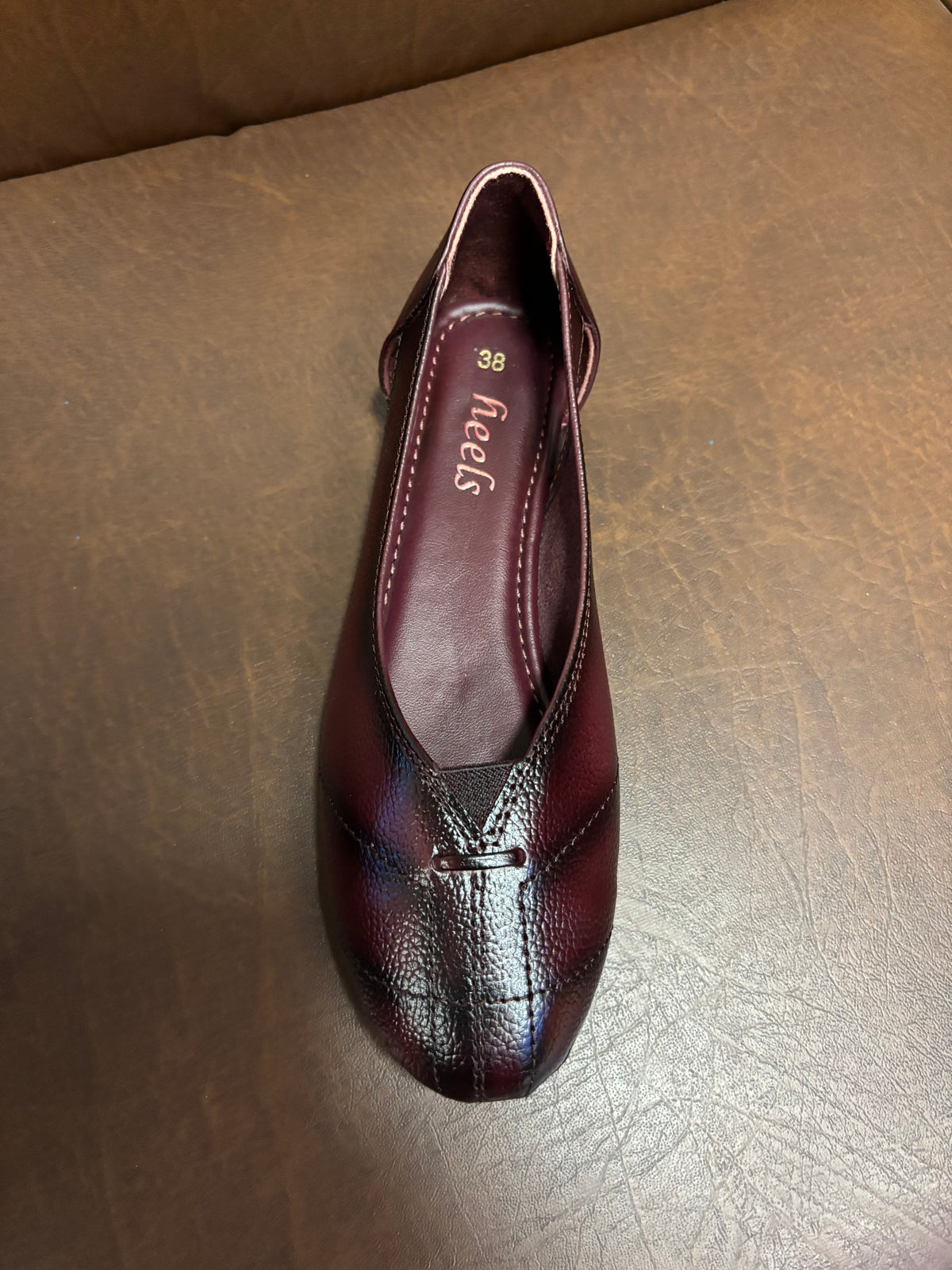Lana Leather Classic Stitch Ballerinas