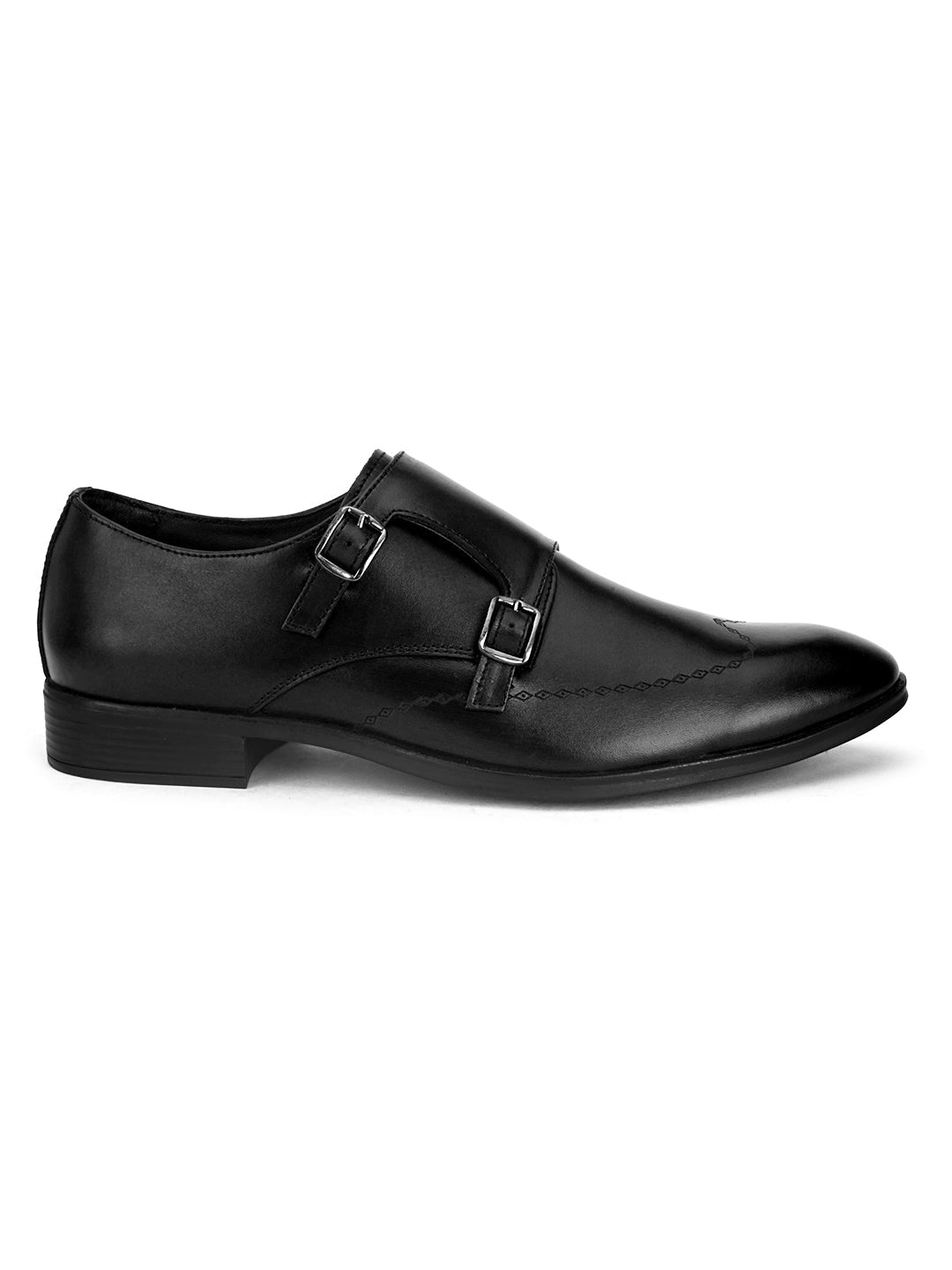 Martinez Formal Leather Double Monk Strap Shoes