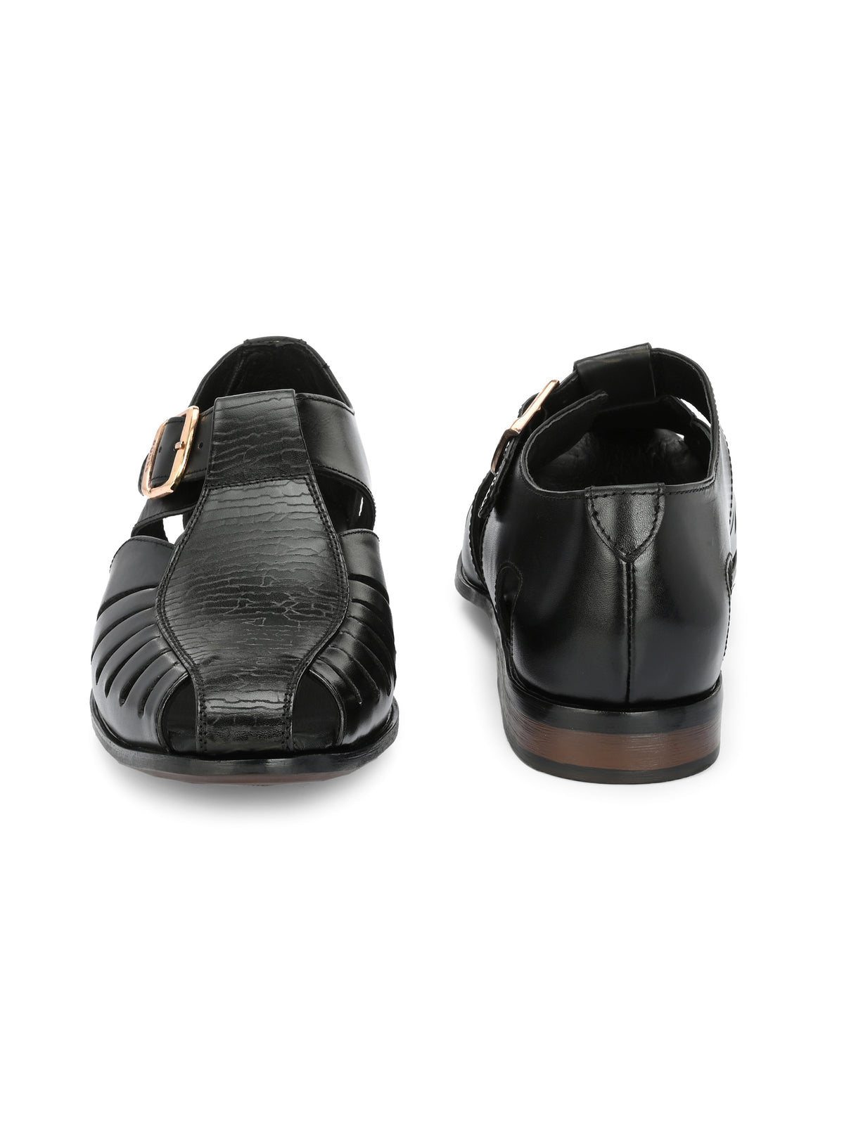 Roman Leather Ethnic Peshawari Sandals
