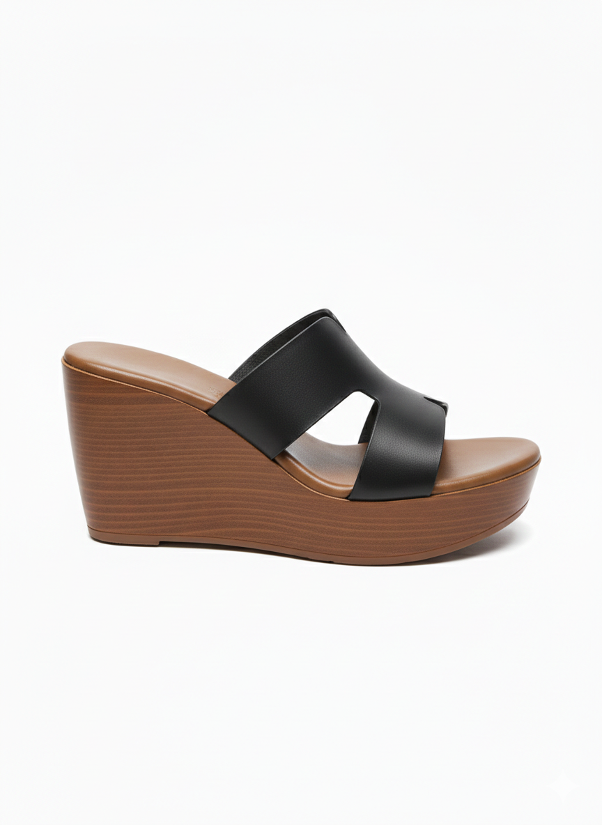 Carlita Casual Wedge Slip On Platform Heels - The Heels India